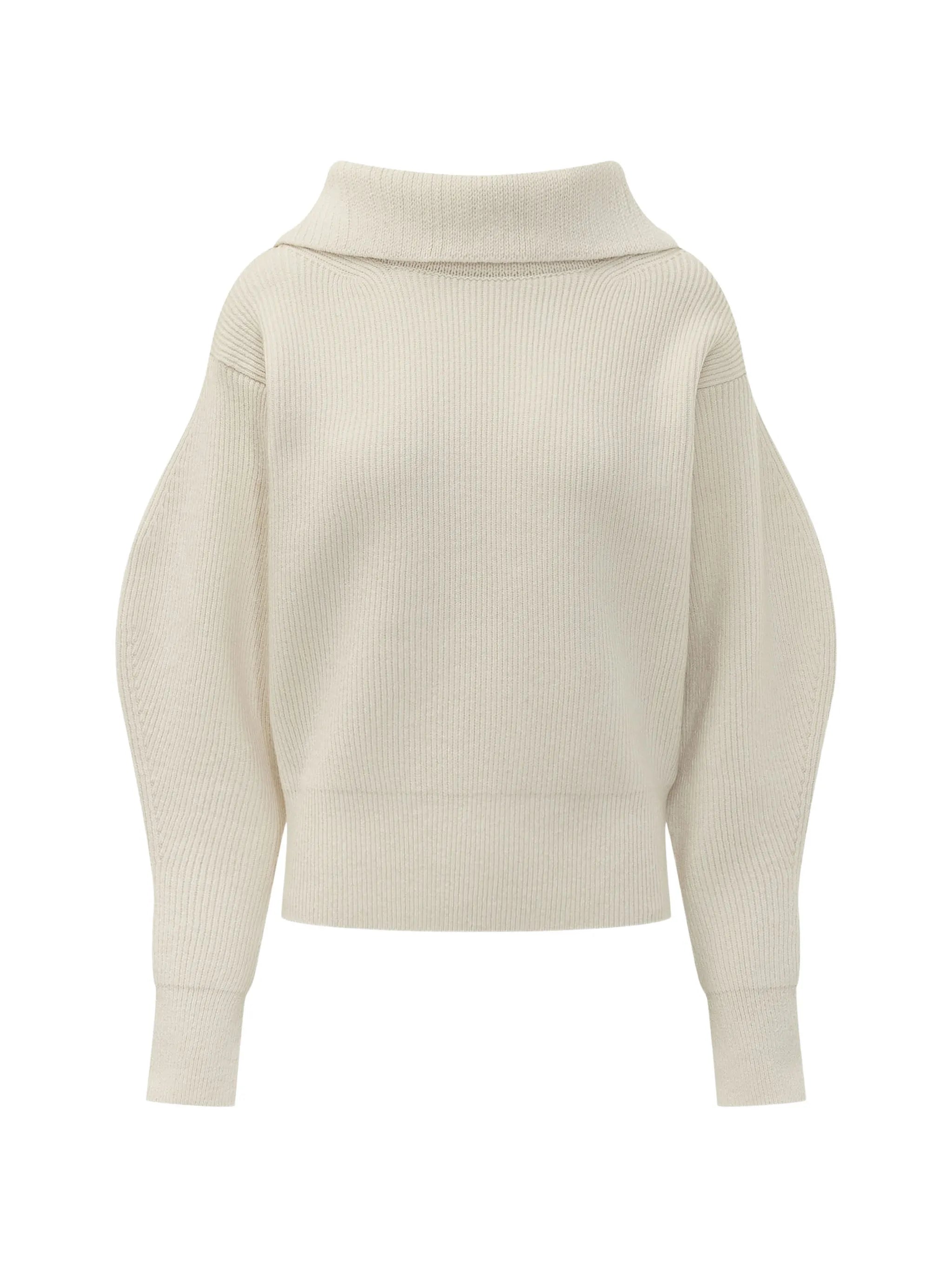 high neck jumper