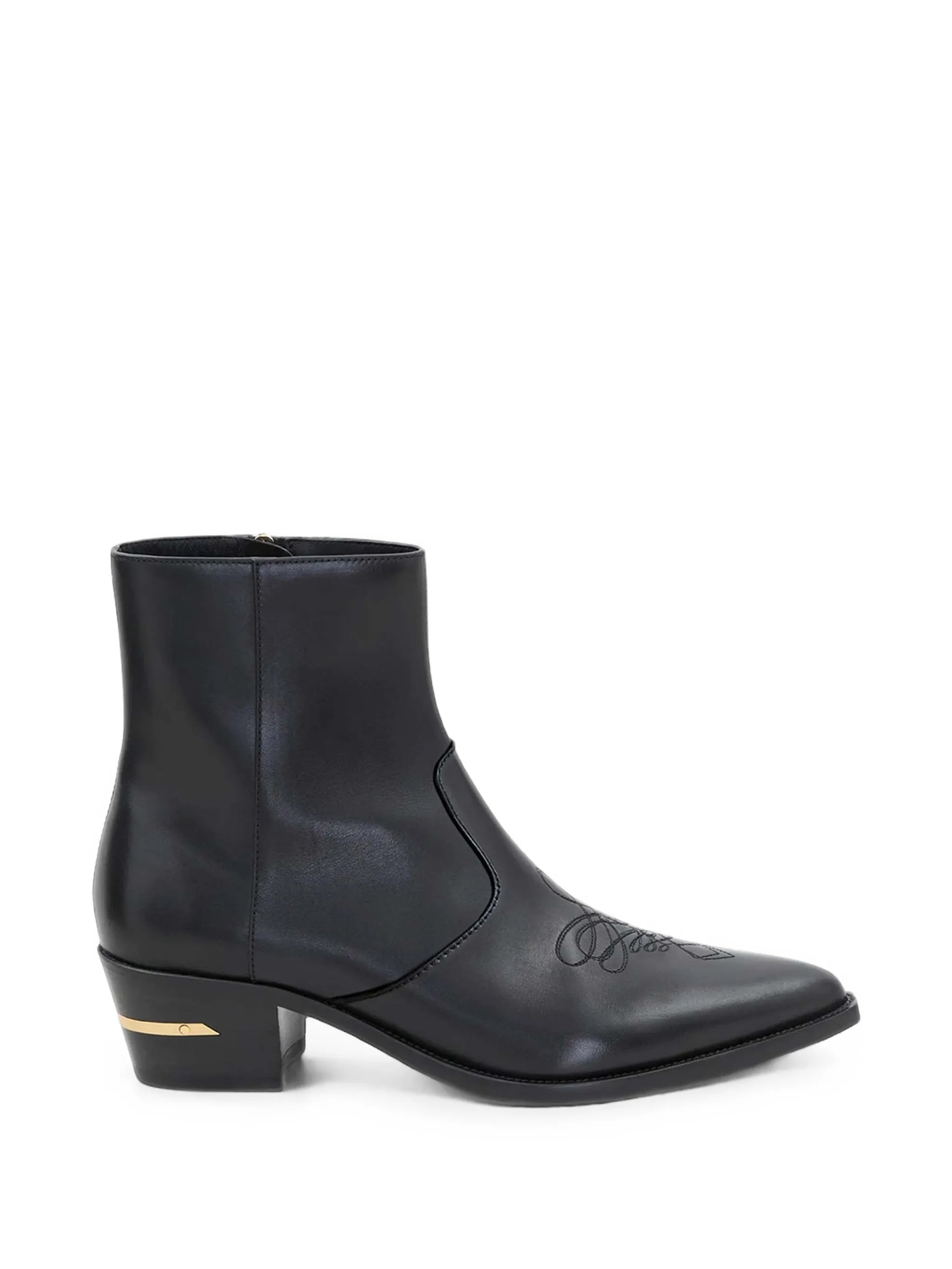 leather Ryder boots