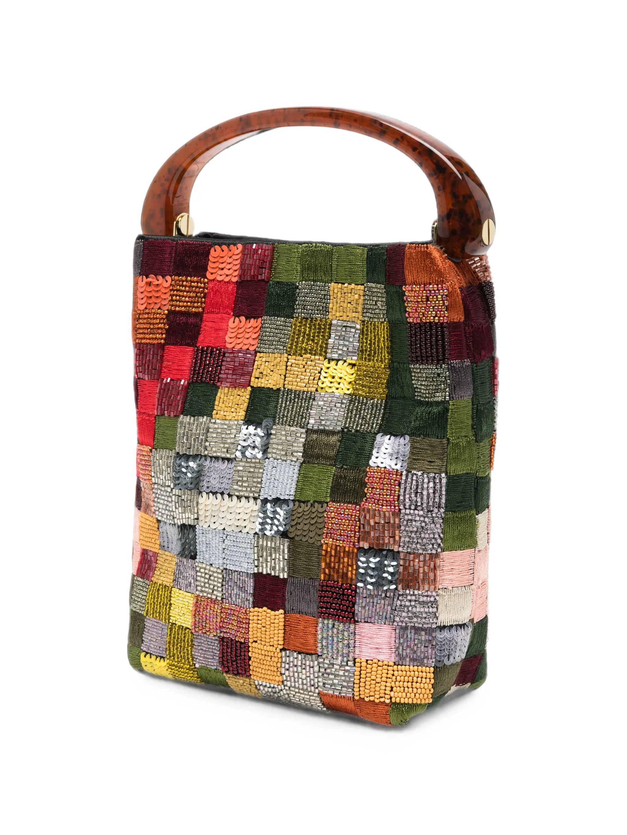 Crispino embellished top-handle tote bag
