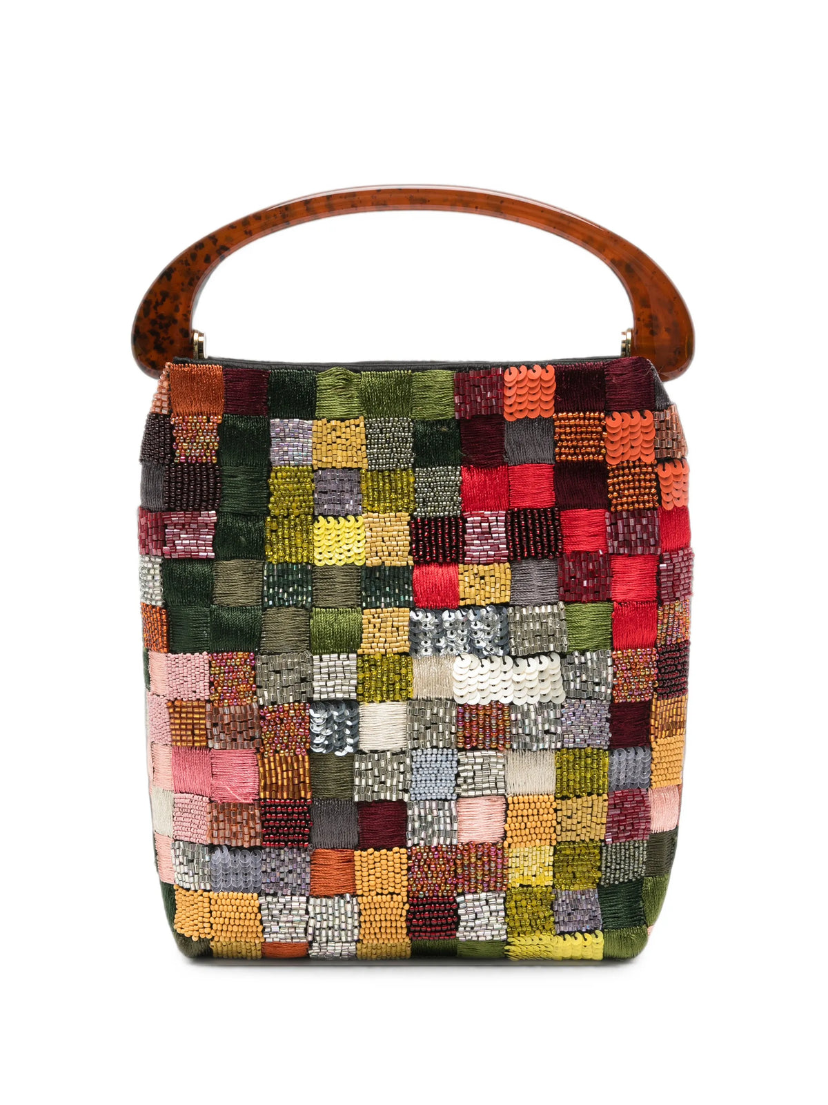 Crispino embellished top-handle tote bag