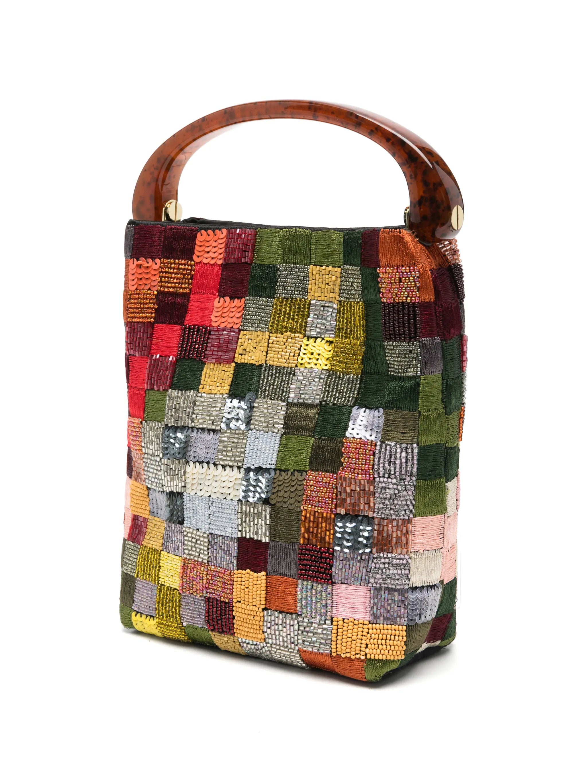 Crispino embellished top-handle tote bag