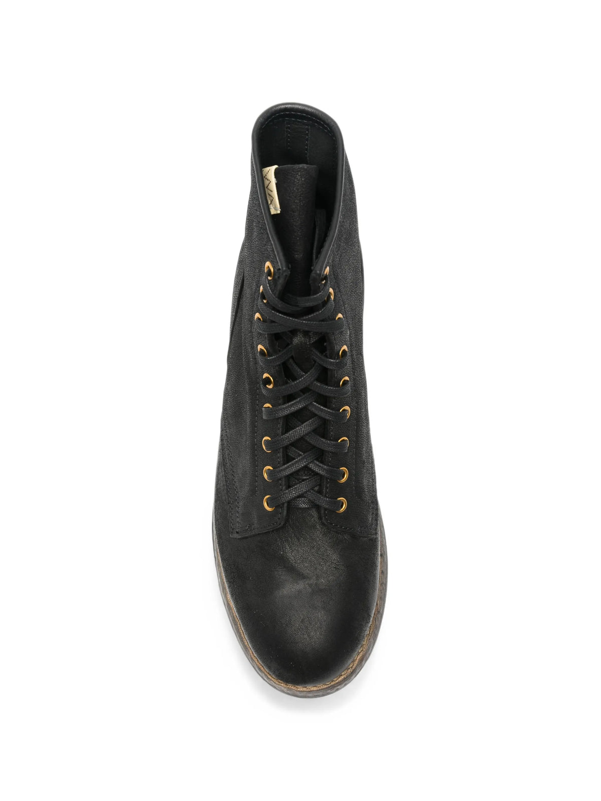 lace-up leather boots