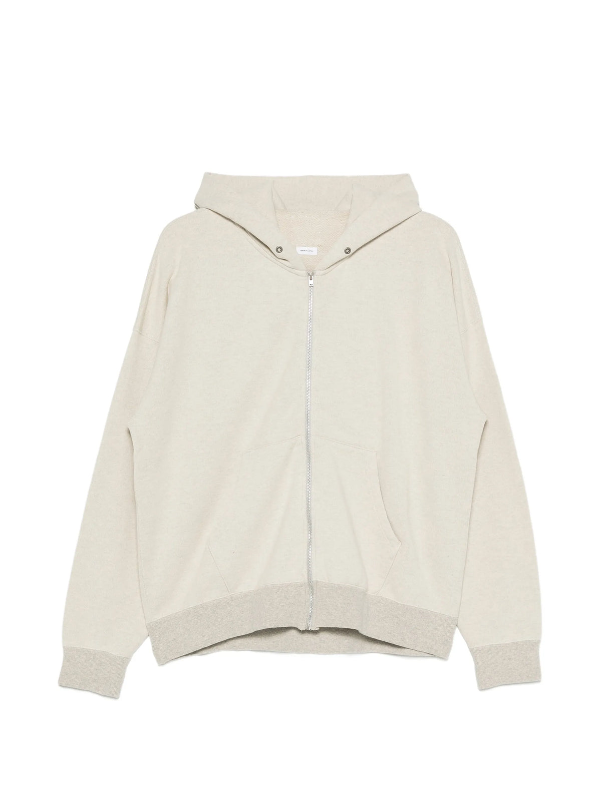Jumbo zip-up hoodie
