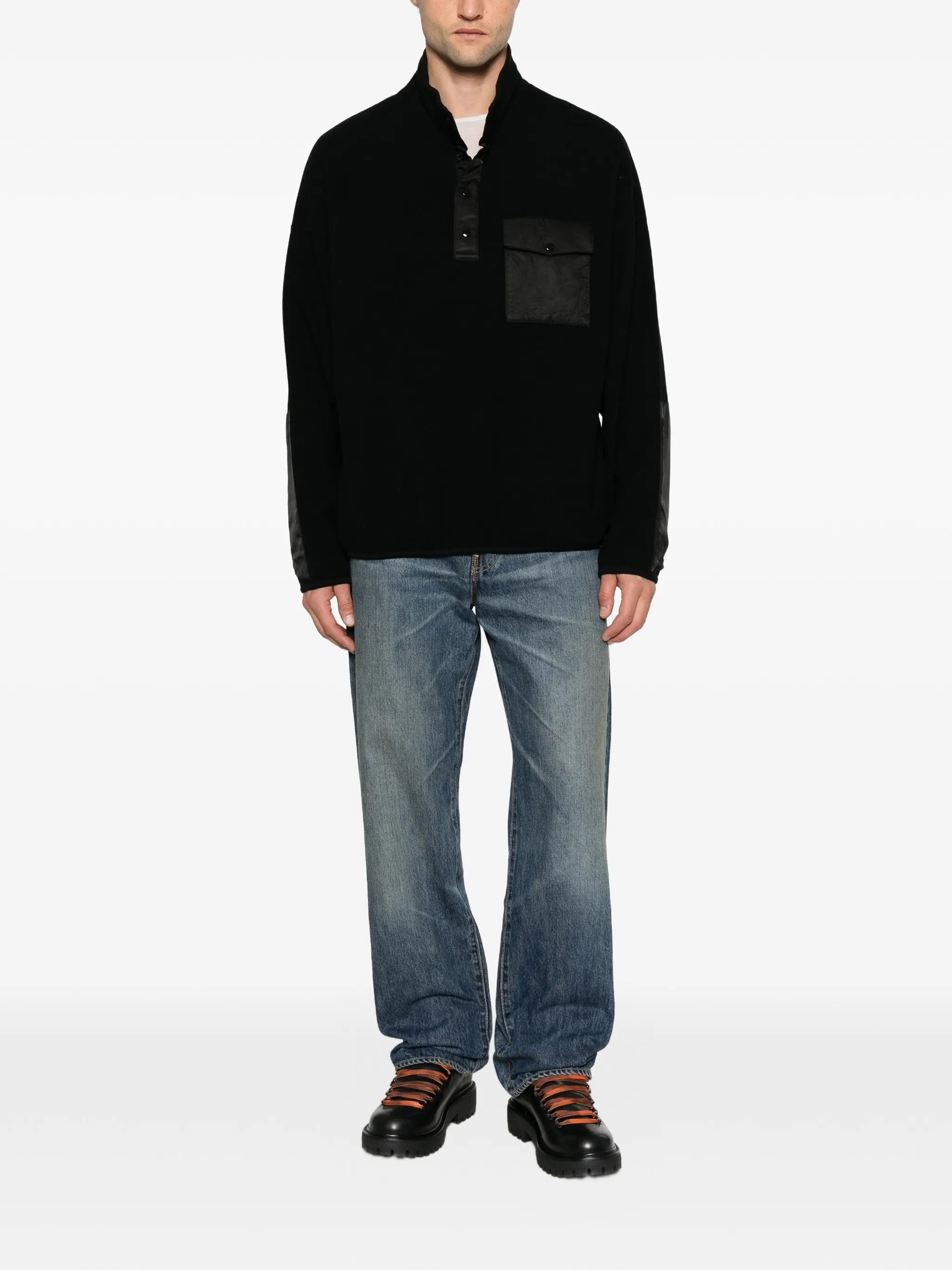 Barlow quarter-zip sweater
