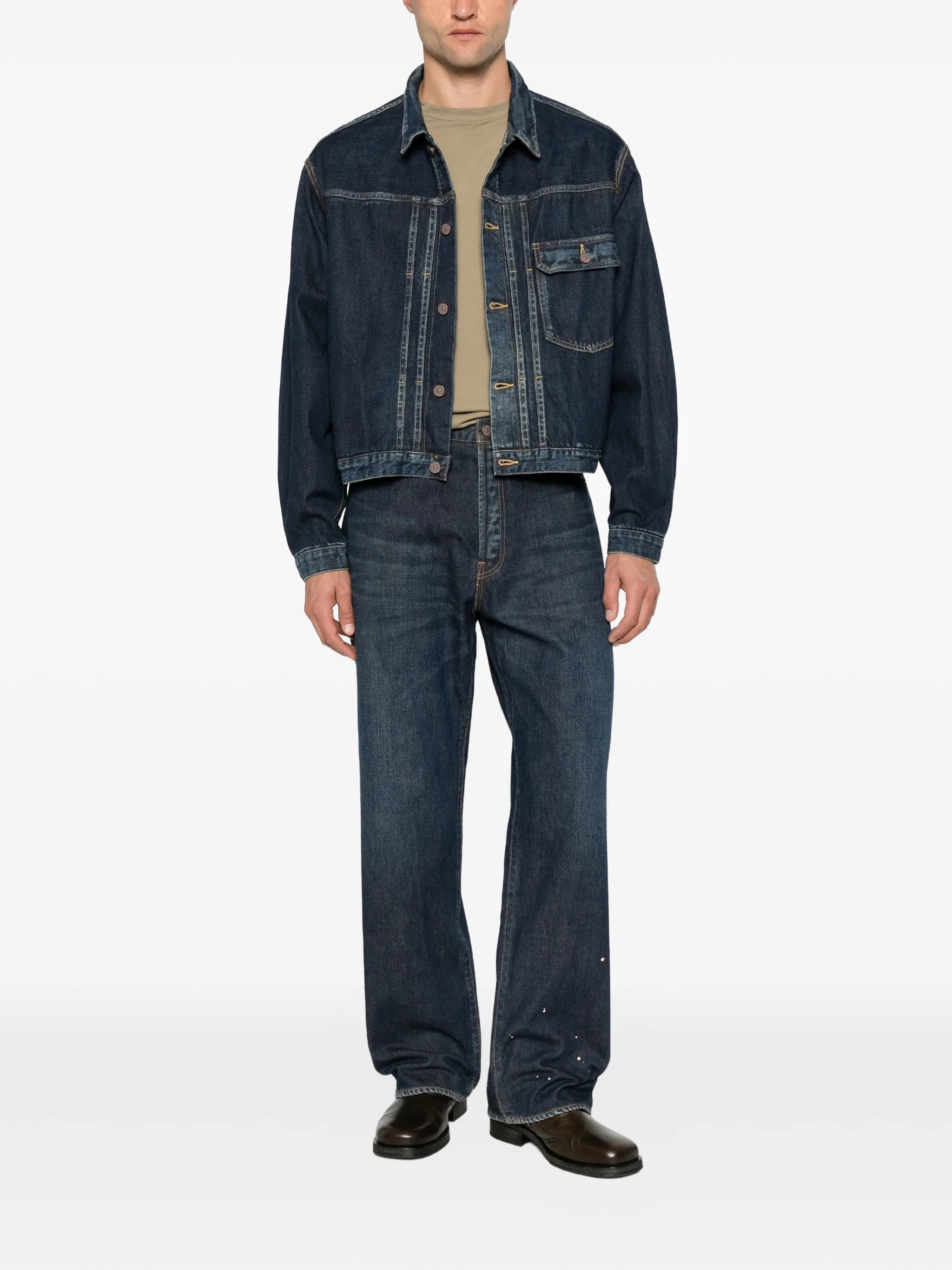 102XX damaged denim jacket