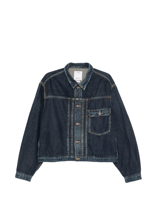 102XX damaged denim jacket