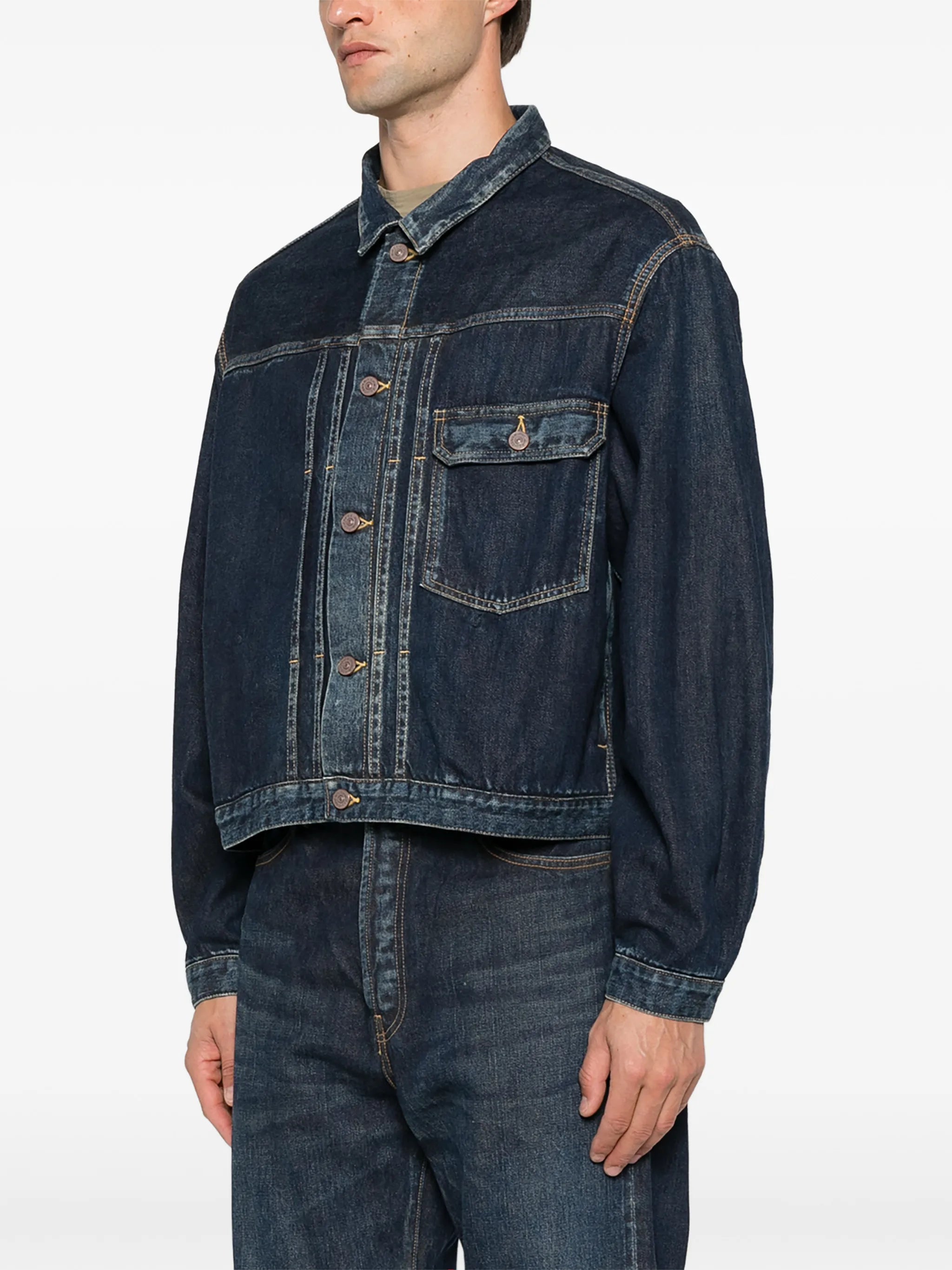 102XX damaged denim jacket