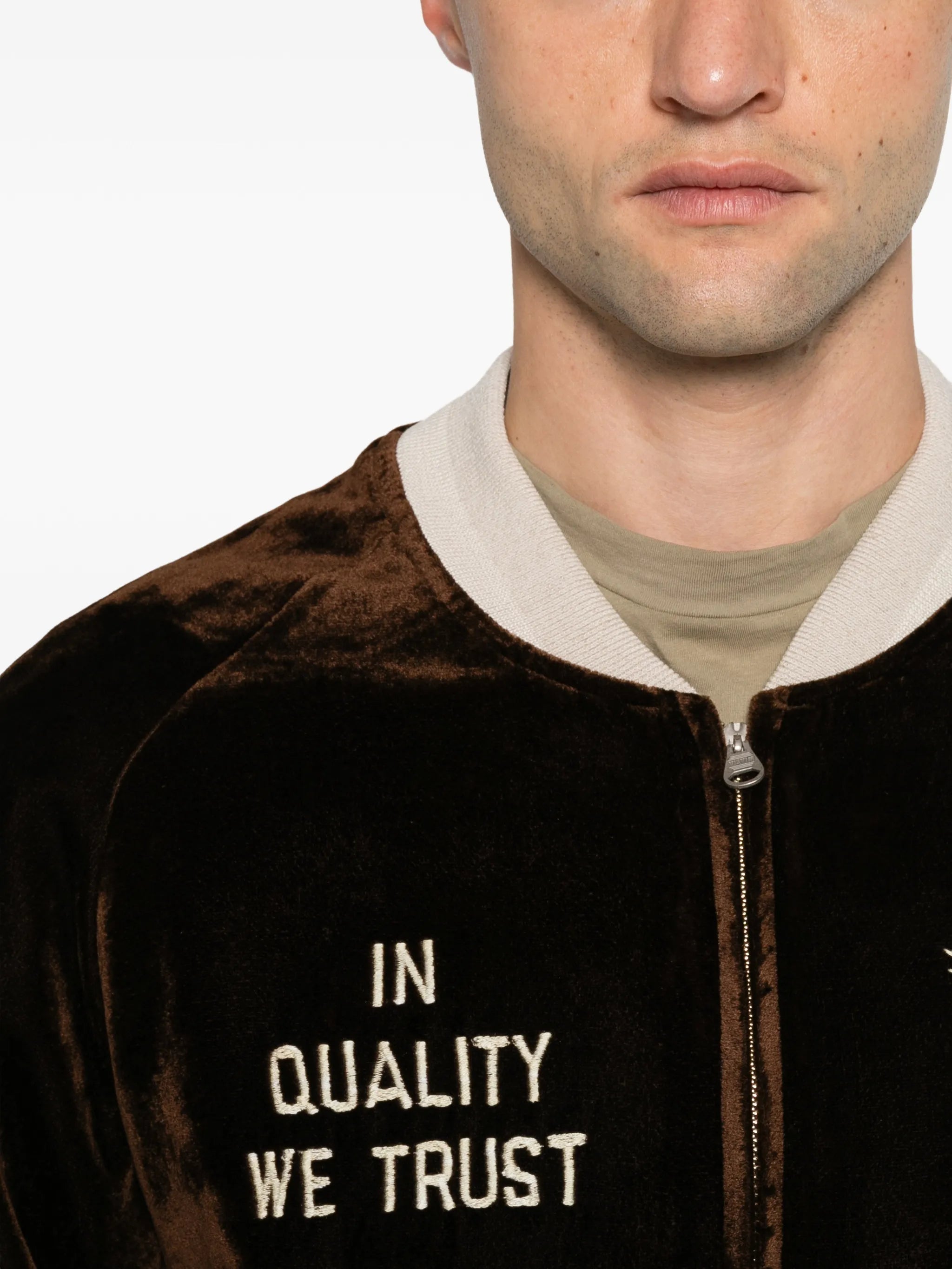 Souvenir reversible bomber jacket