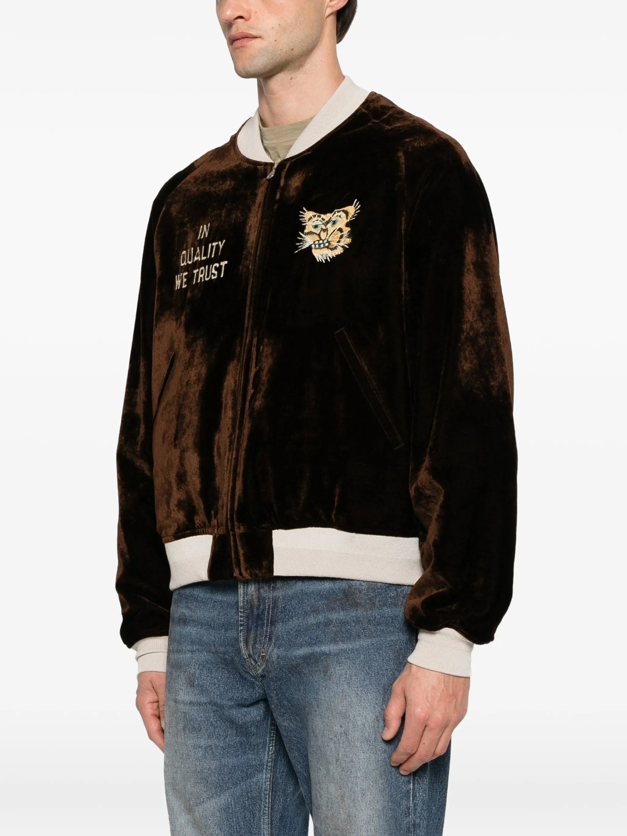 Souvenir reversible bomber jacket