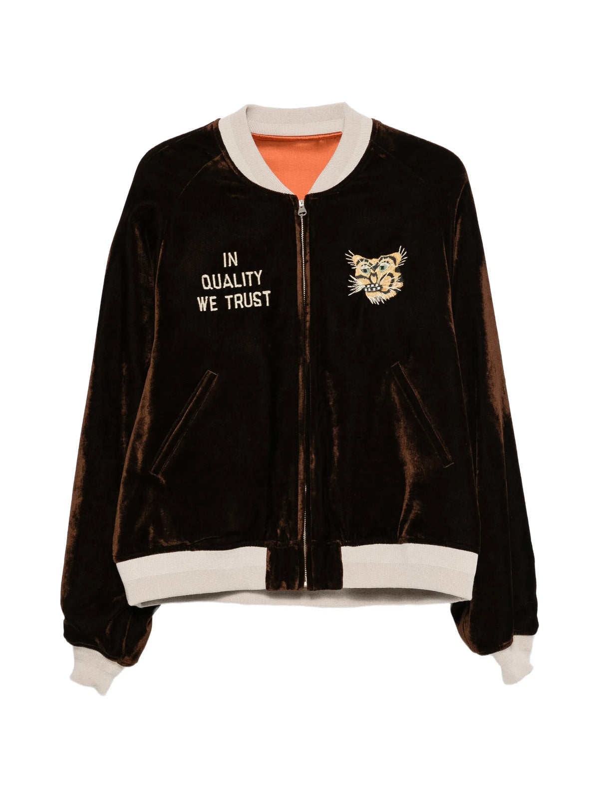 Souvenir reversible bomber jacket