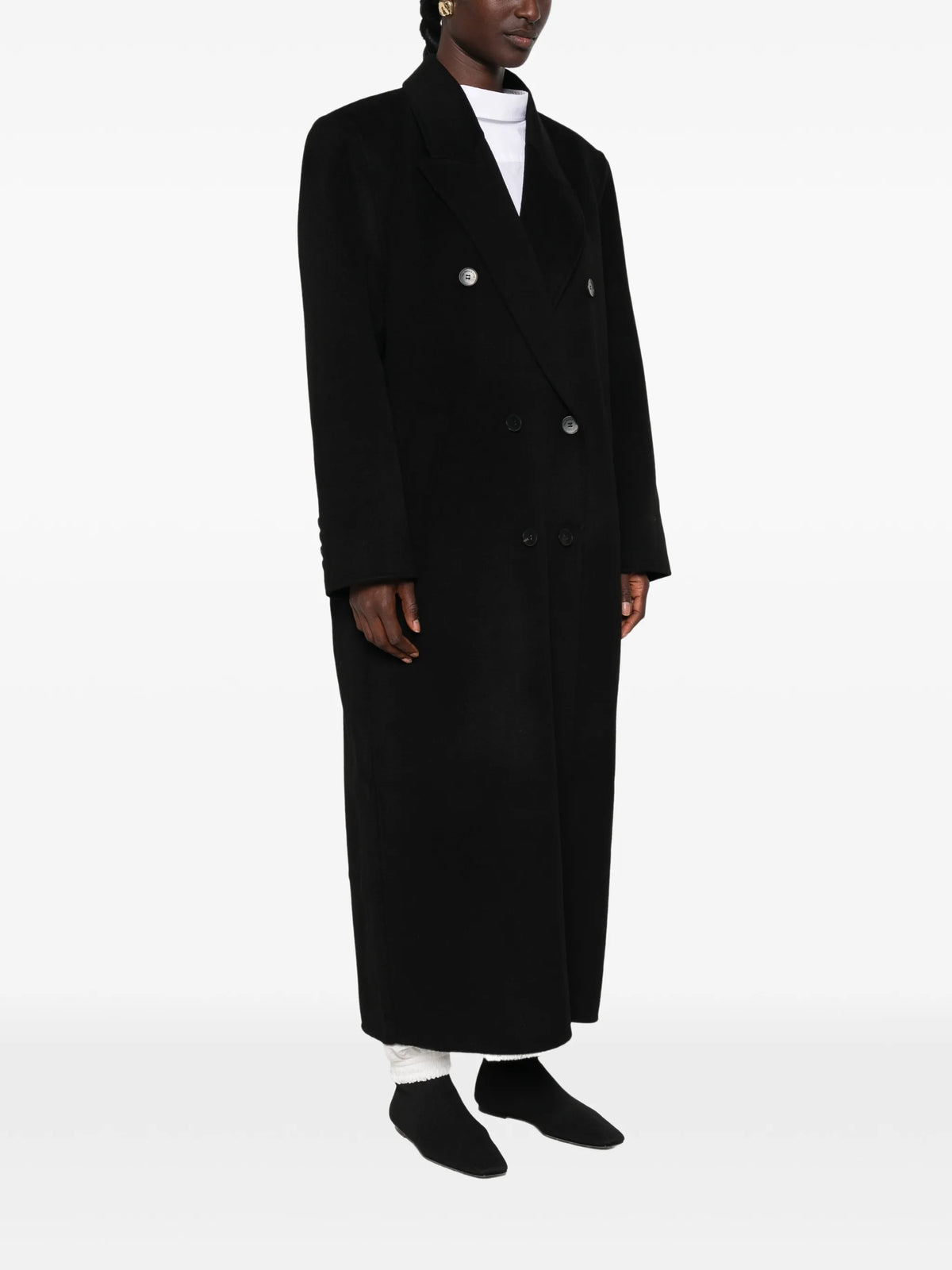 Gaia double-breasted coat