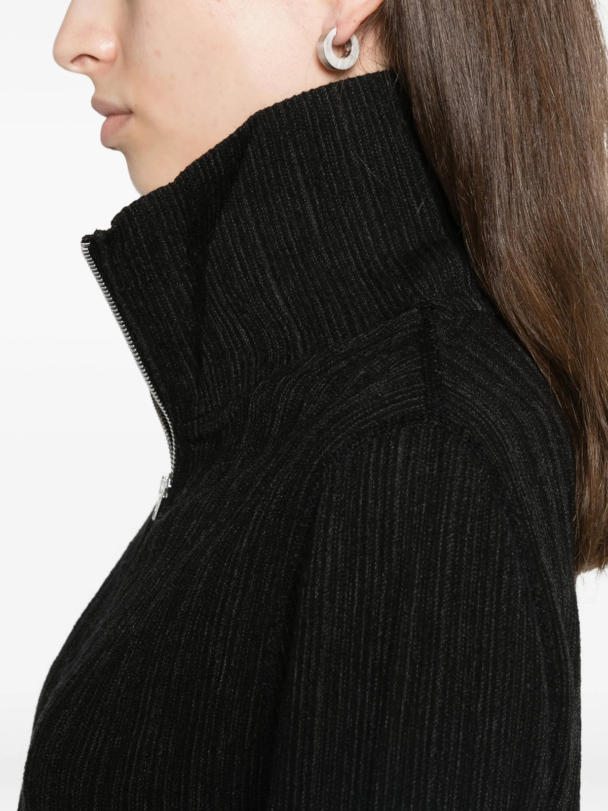 slim zip longsleeve jacket