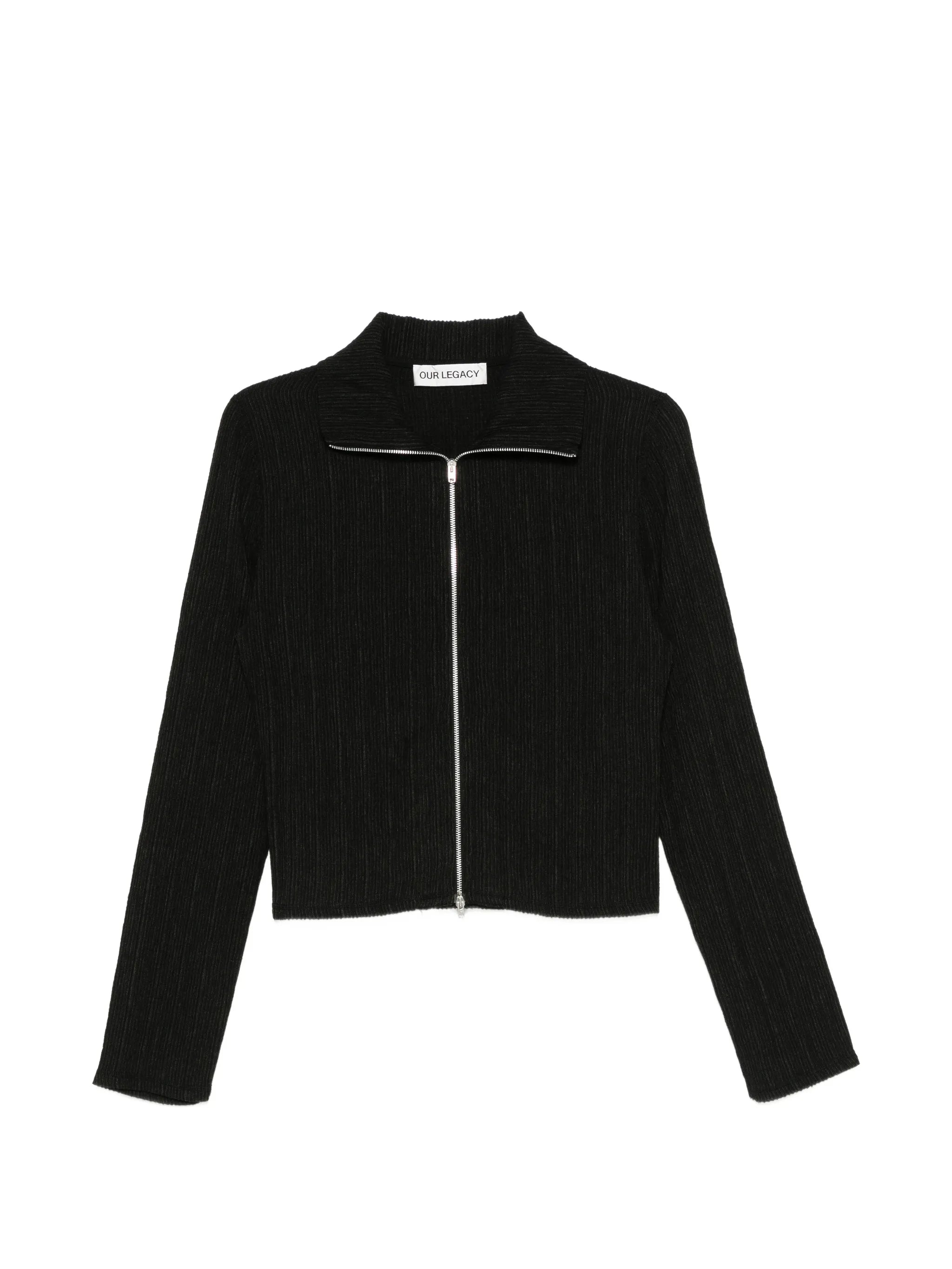 slim zip longsleeve jacket