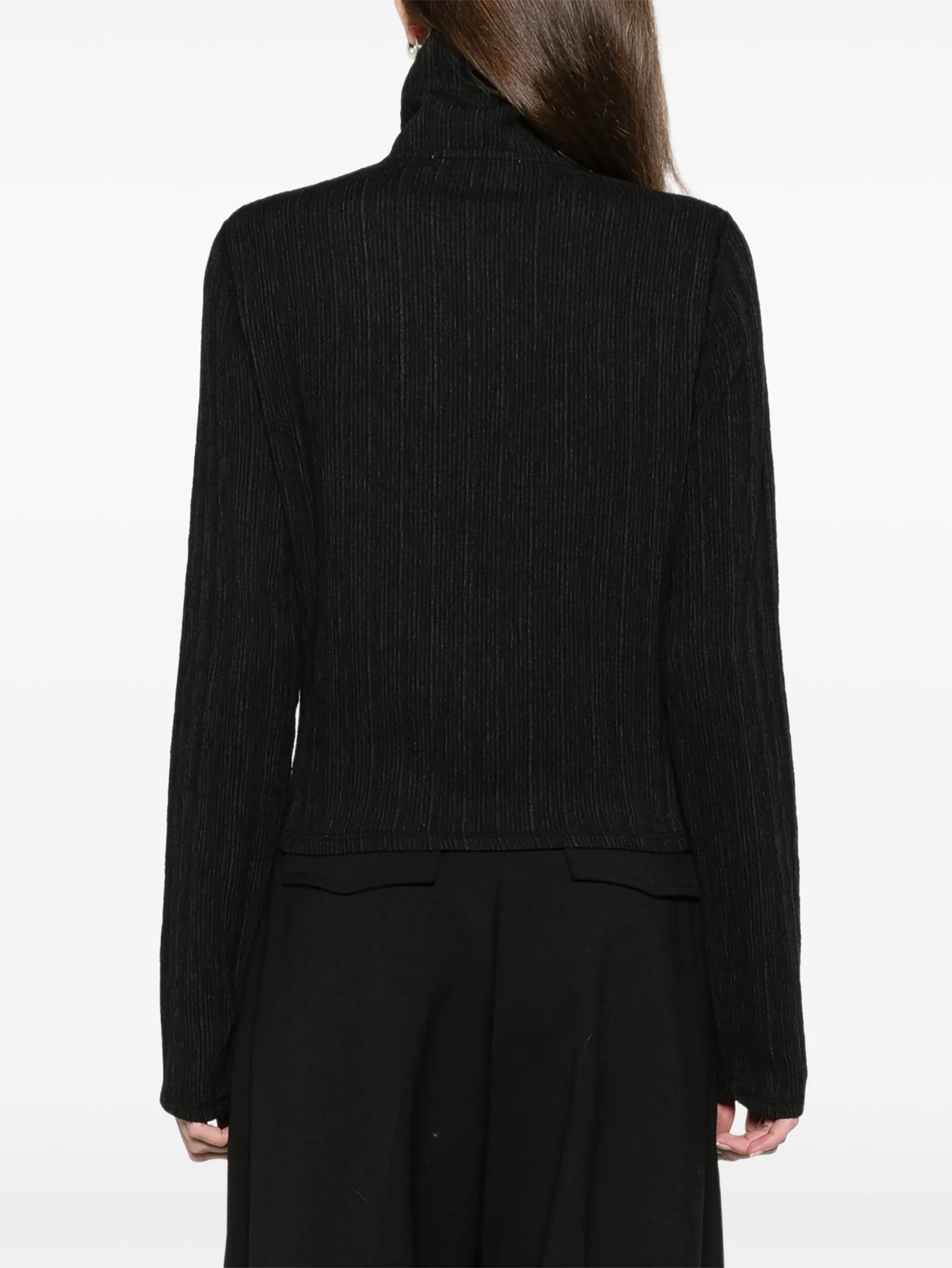 slim zip longsleeve jacket