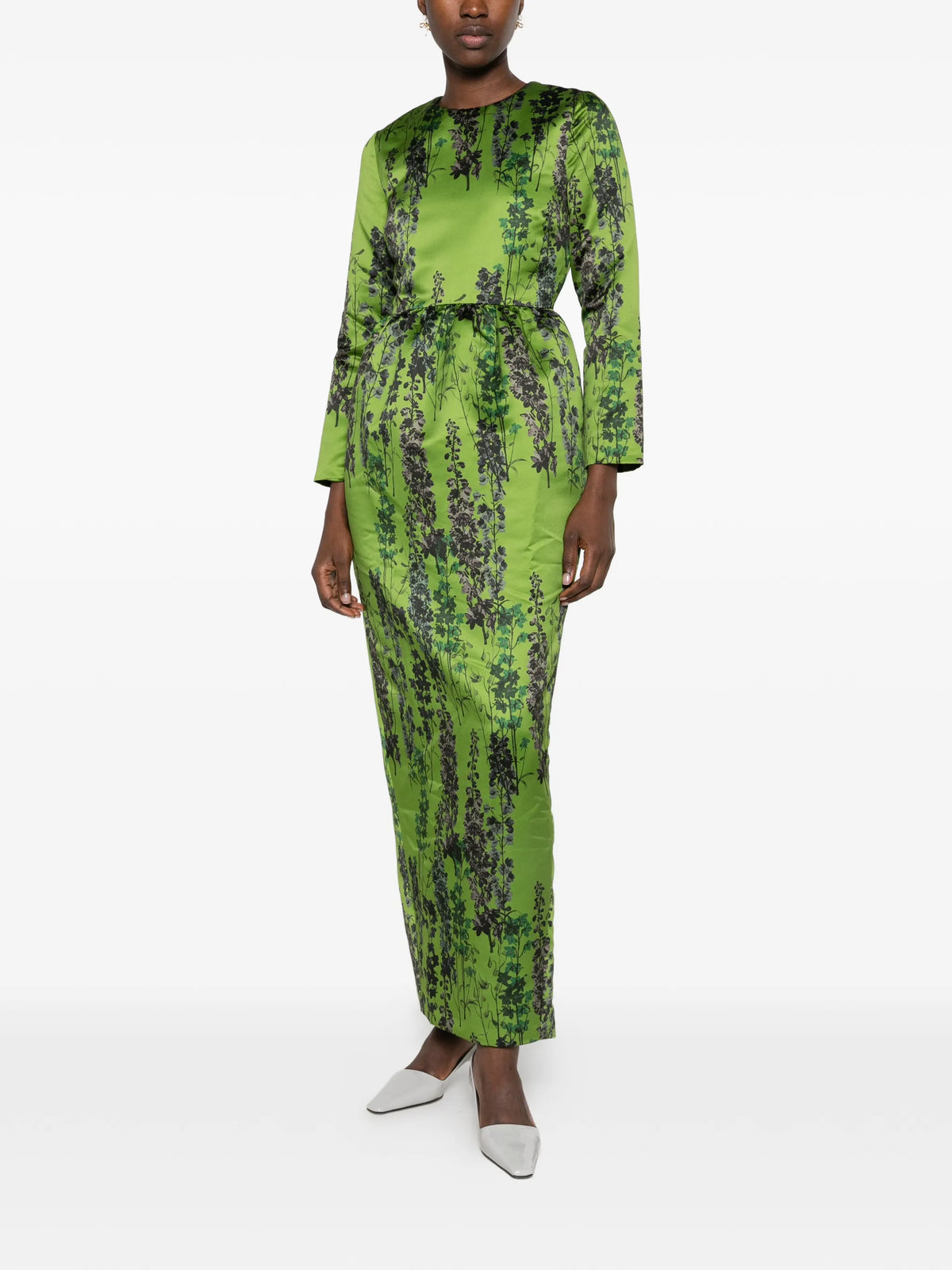 Lenny floral-print maxi dress