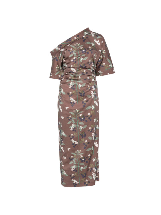 Bowery floral-print midi dress