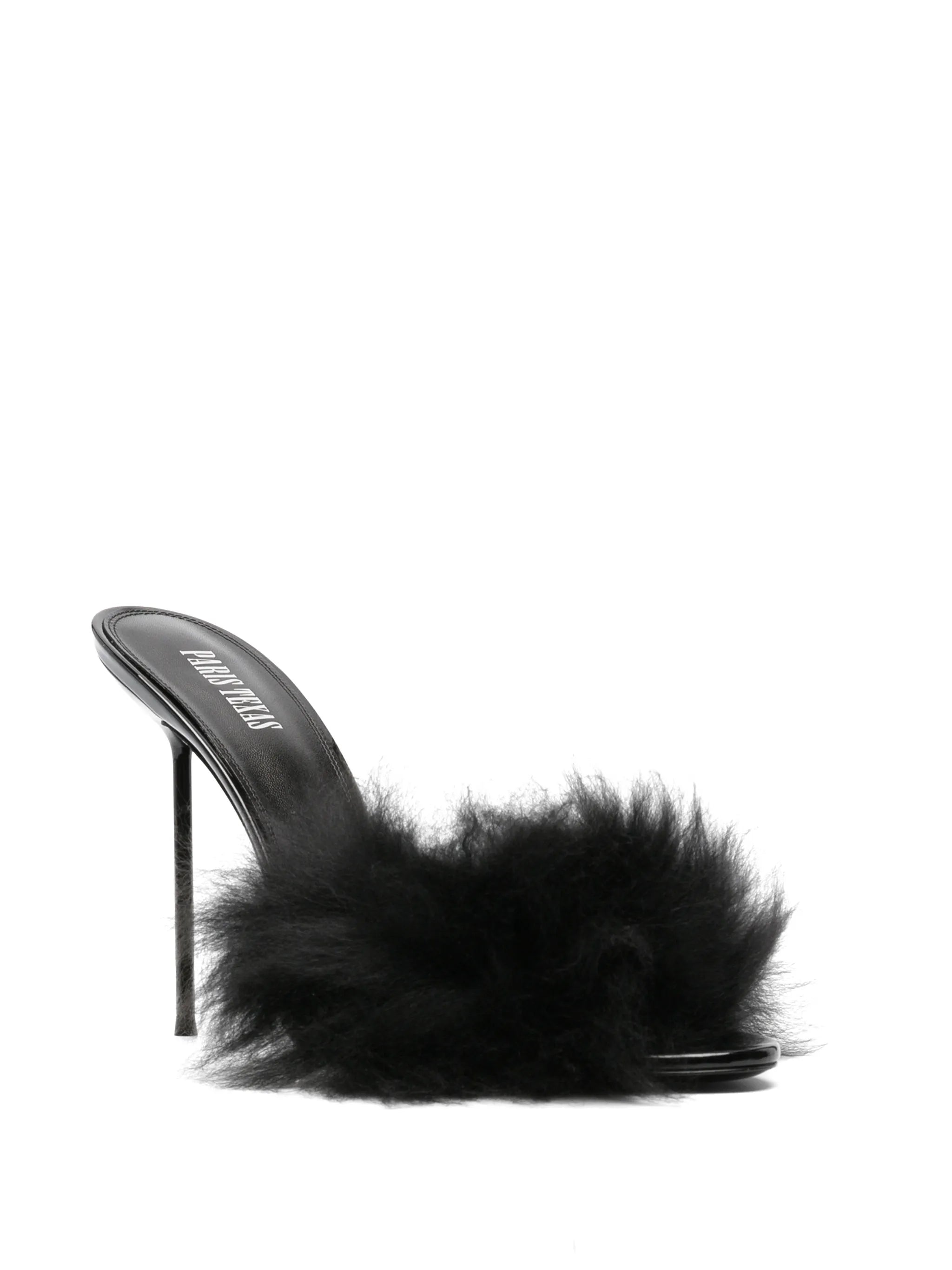 Lidia faux-fur stiletto pumps