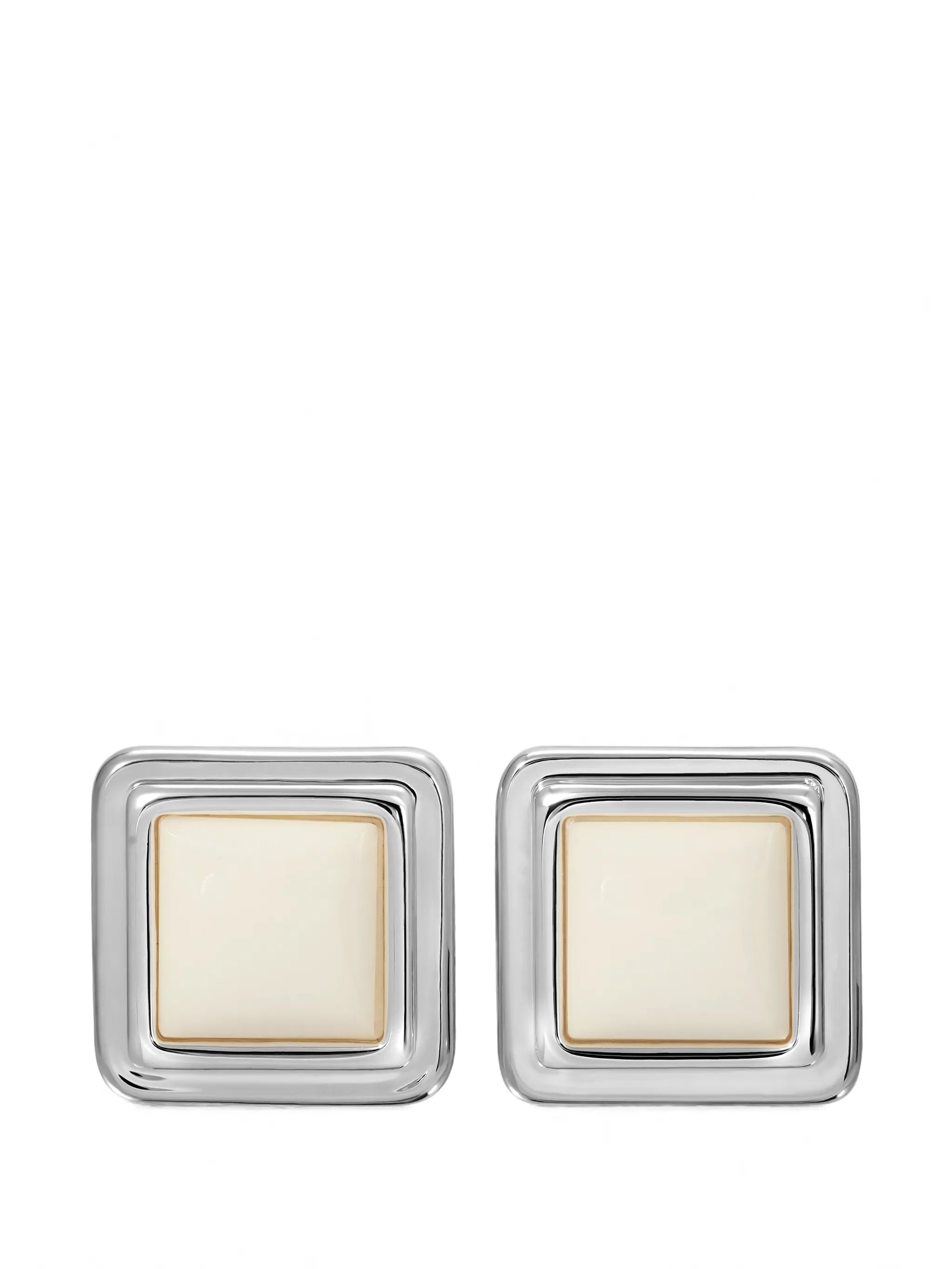 Archer square-frame earrings