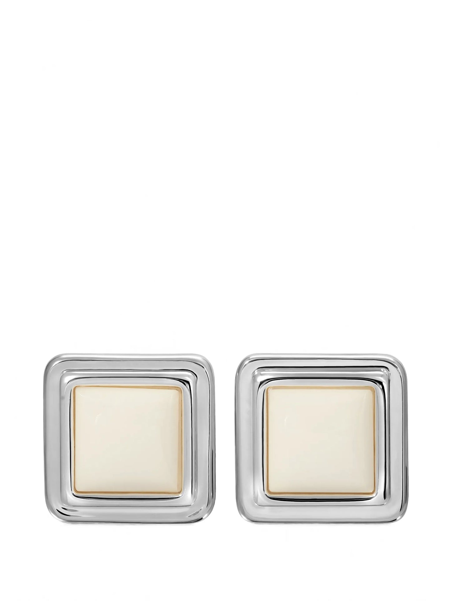 Archer square-frame earrings
