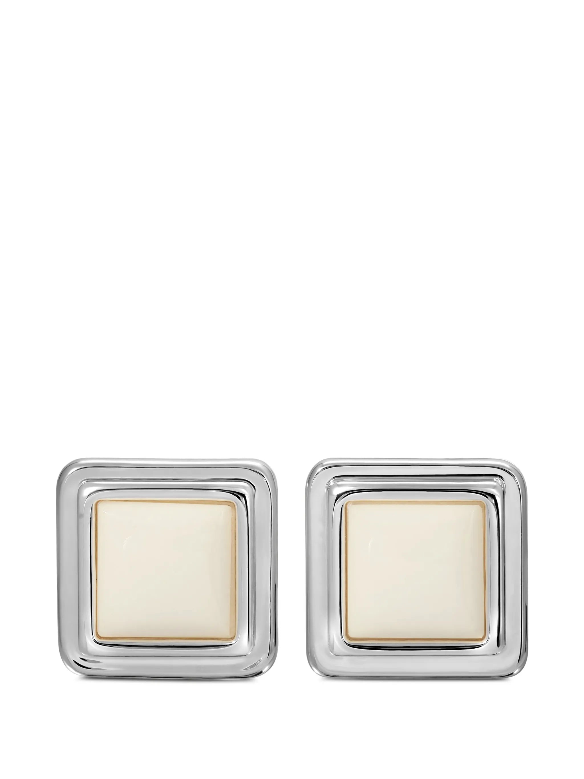 Archer square-frame earrings
