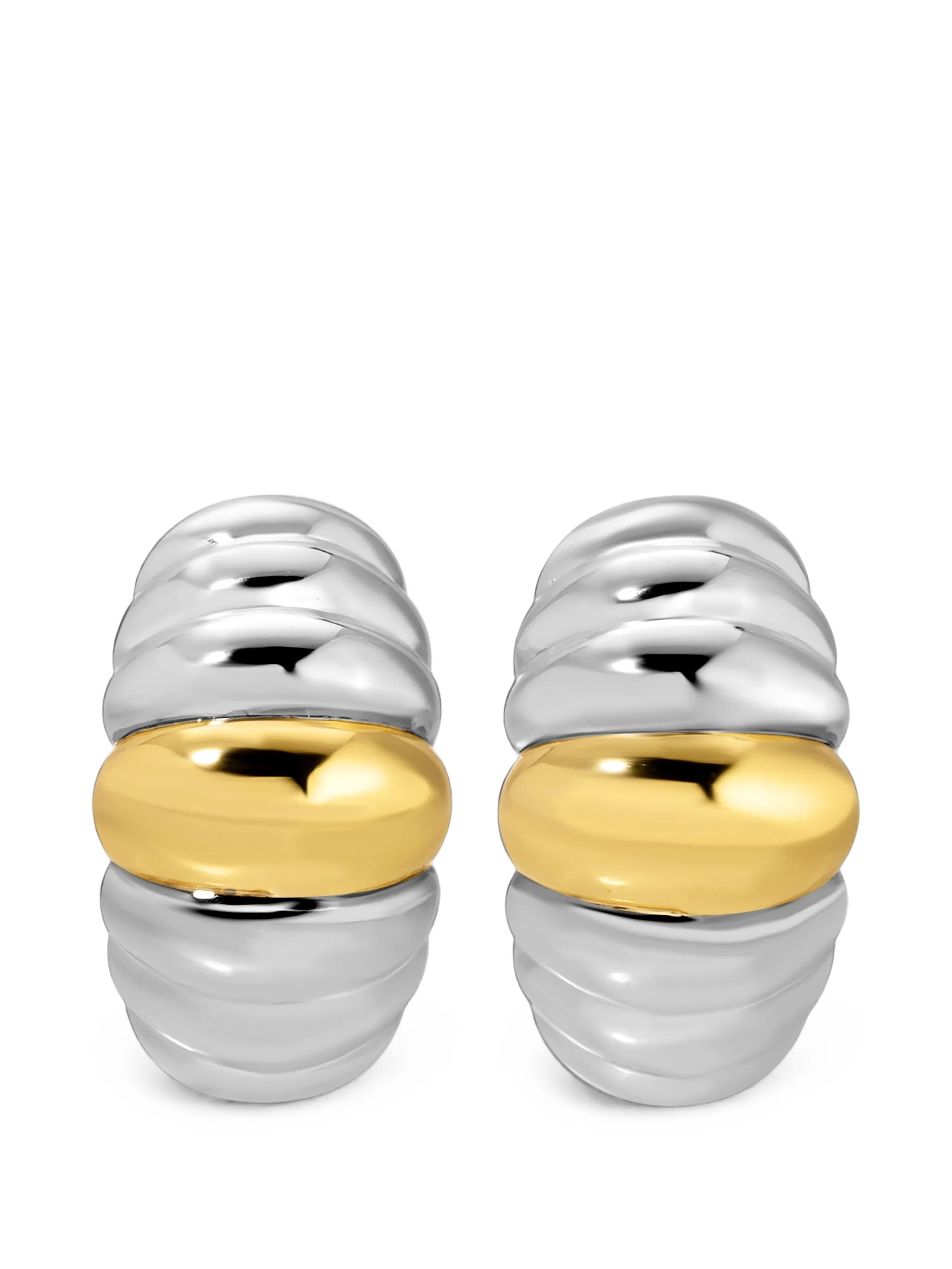 Bebe ribbed earrings