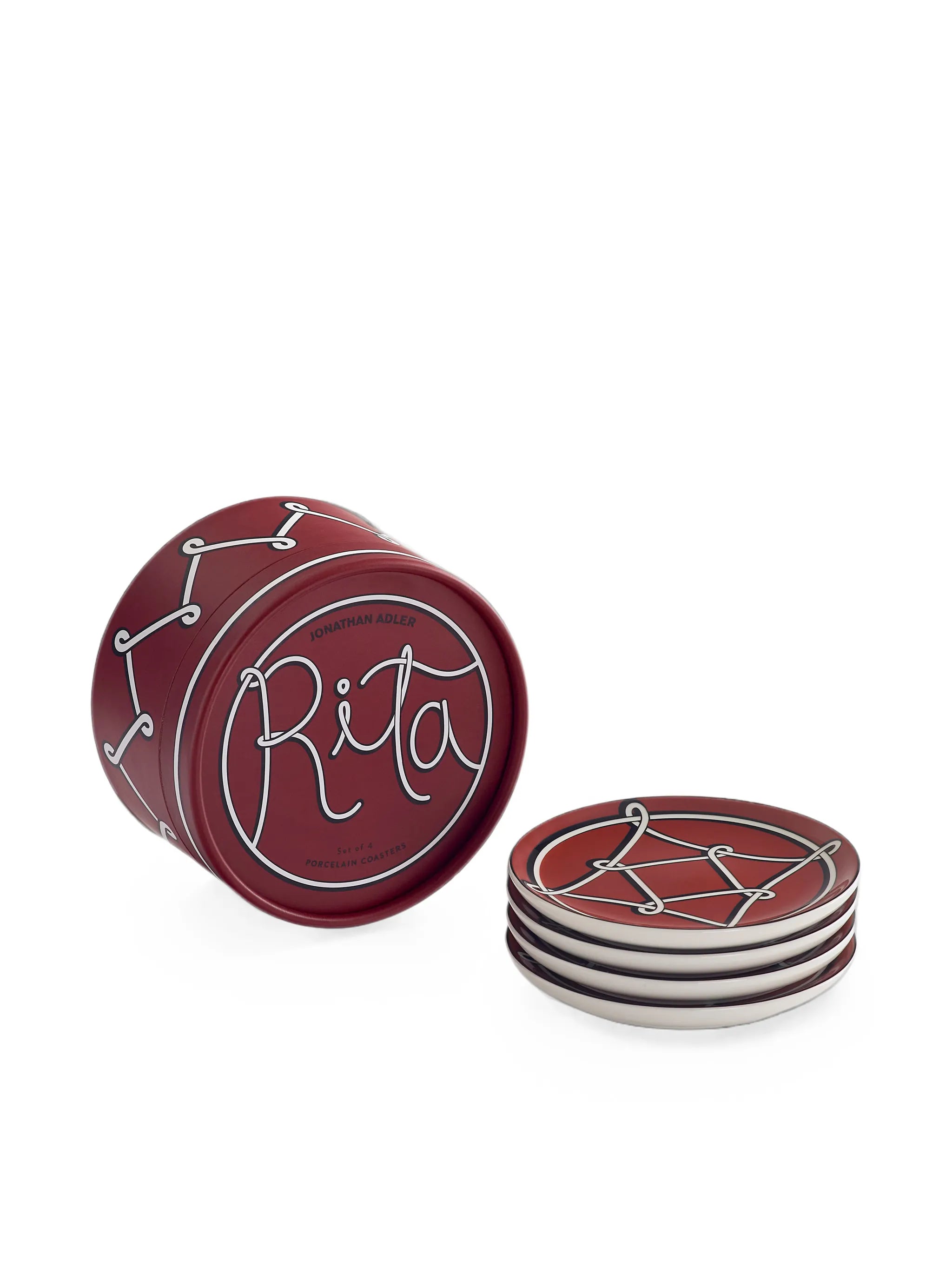 Rita coasters set (set of four)