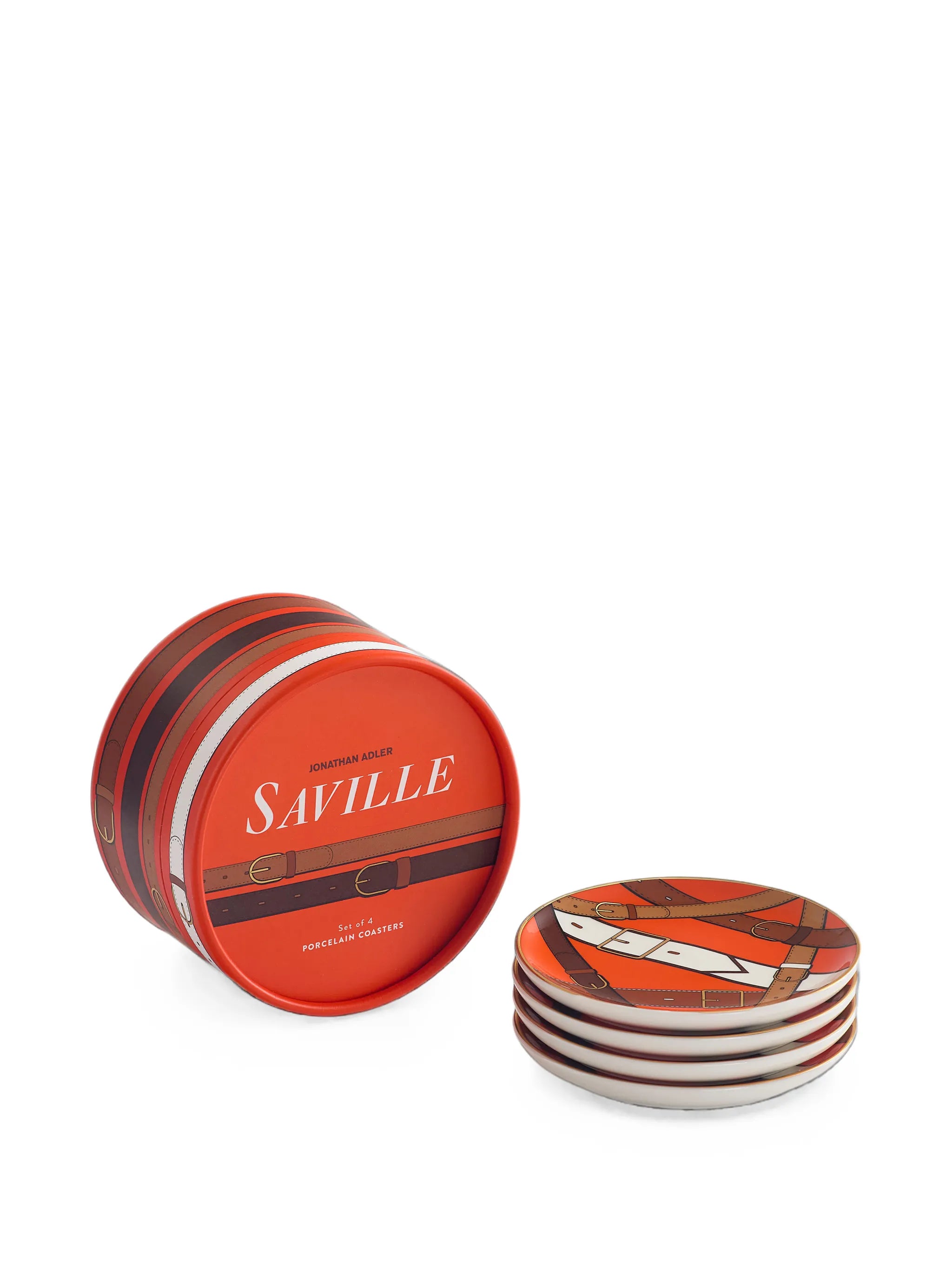 Saville coasters set (set of four)