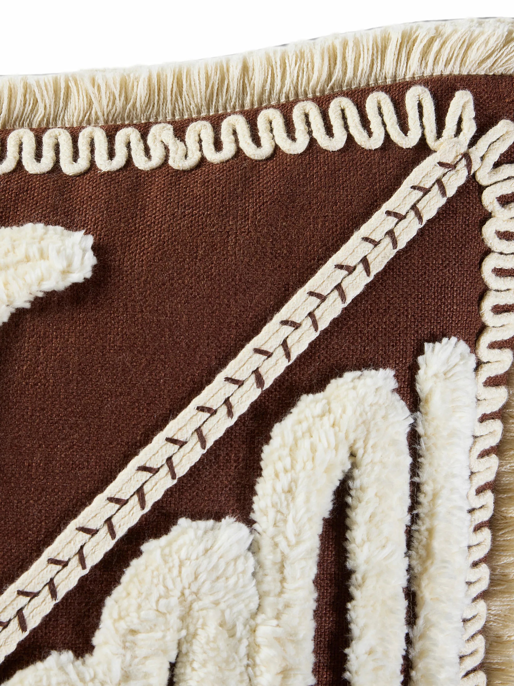 Casa De Campo fringed cushion