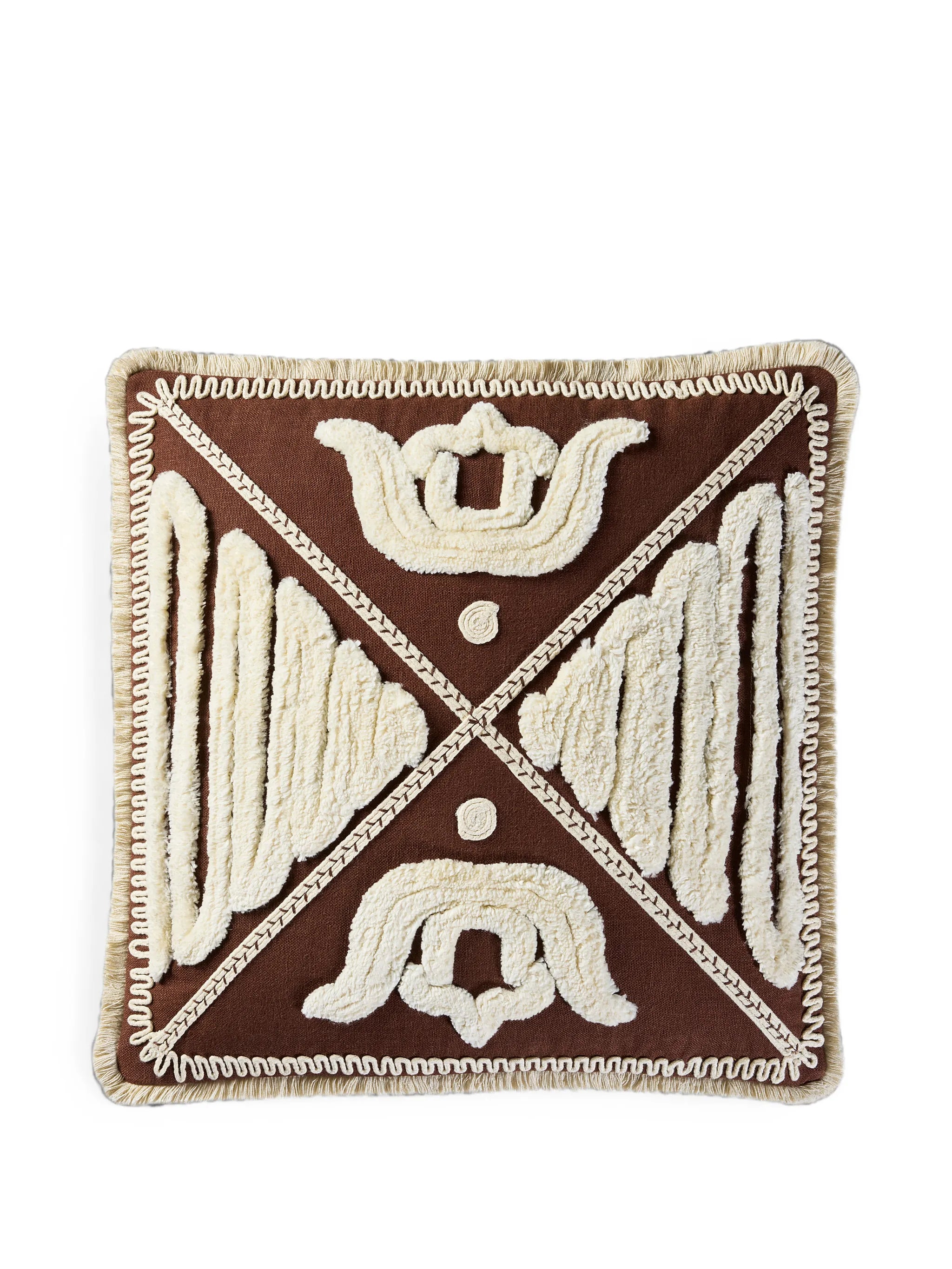 Casa De Campo fringed cushion