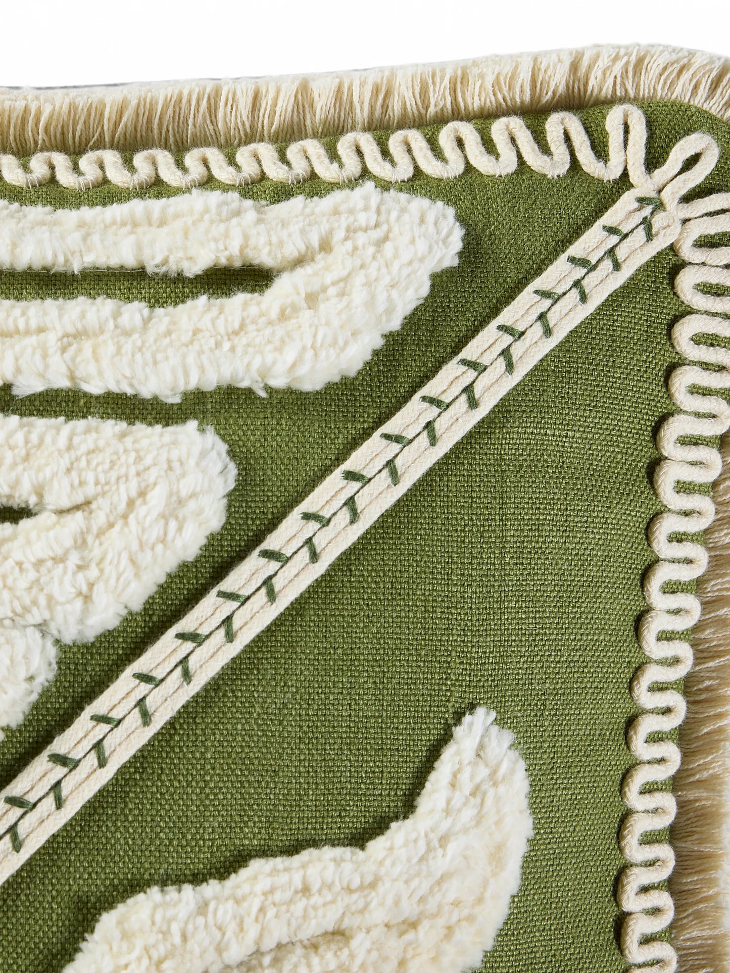 Casa De Campo embroidered cushion