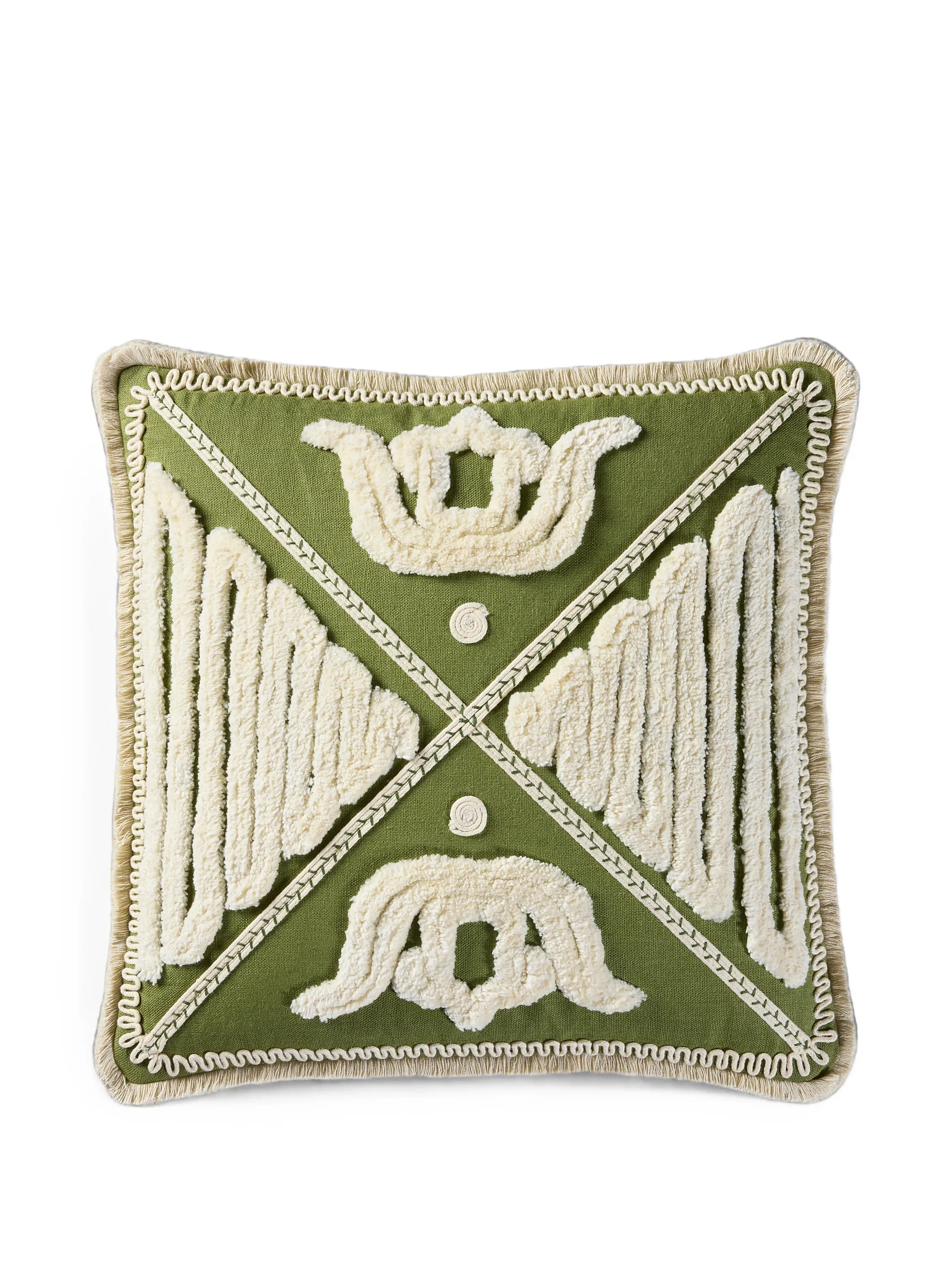 Casa De Campo embroidered cushion