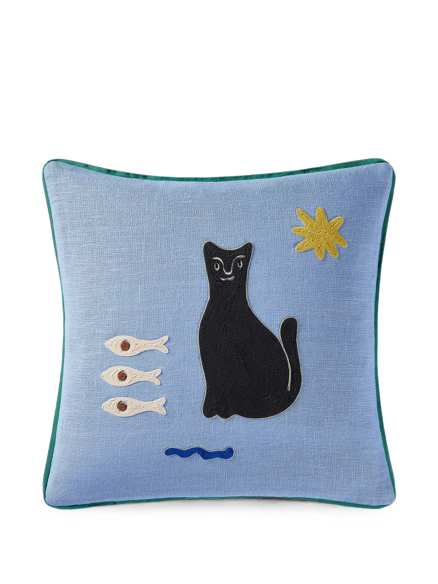 Playa cat cushion