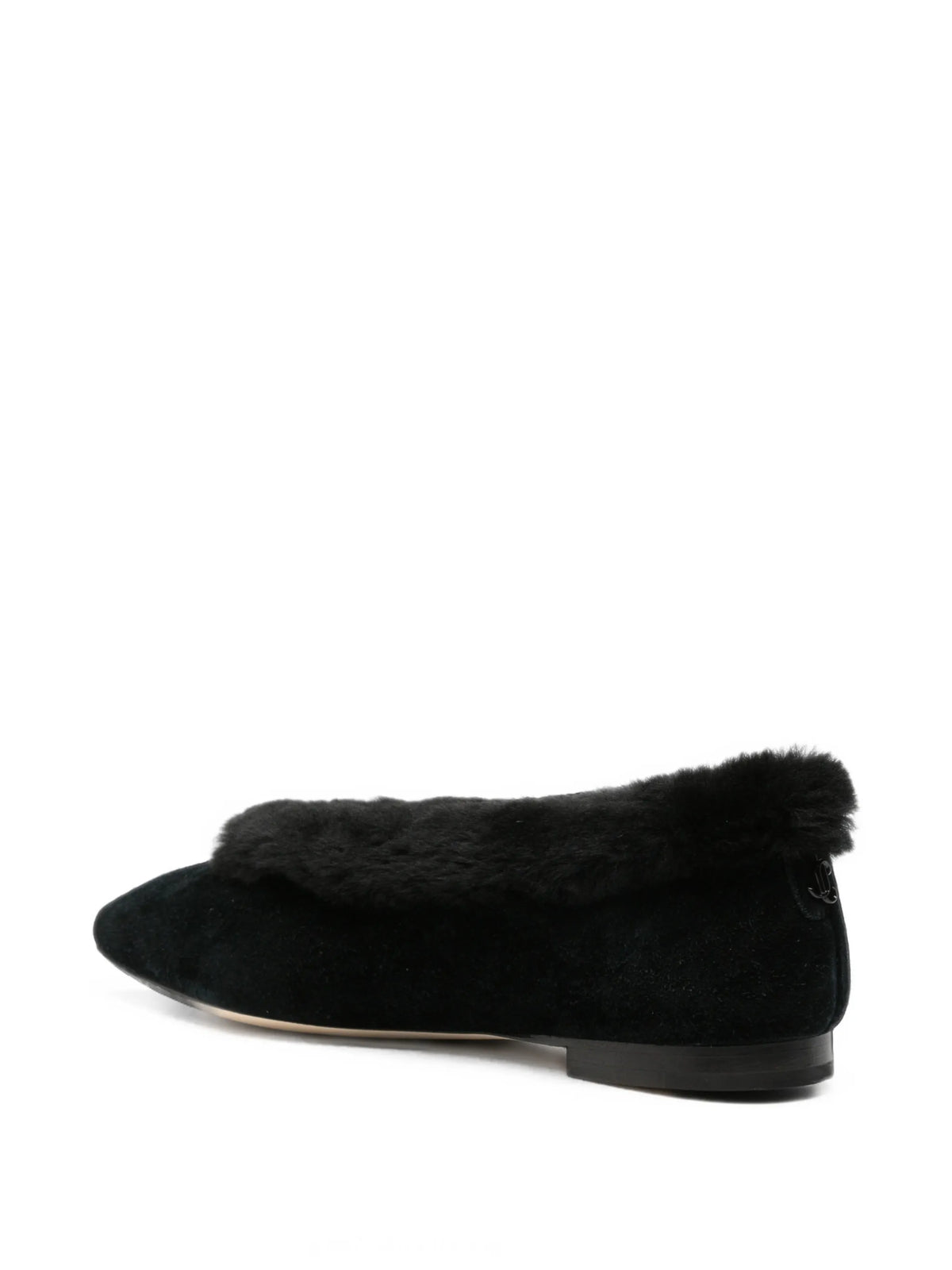 Margot shearling ballet flats