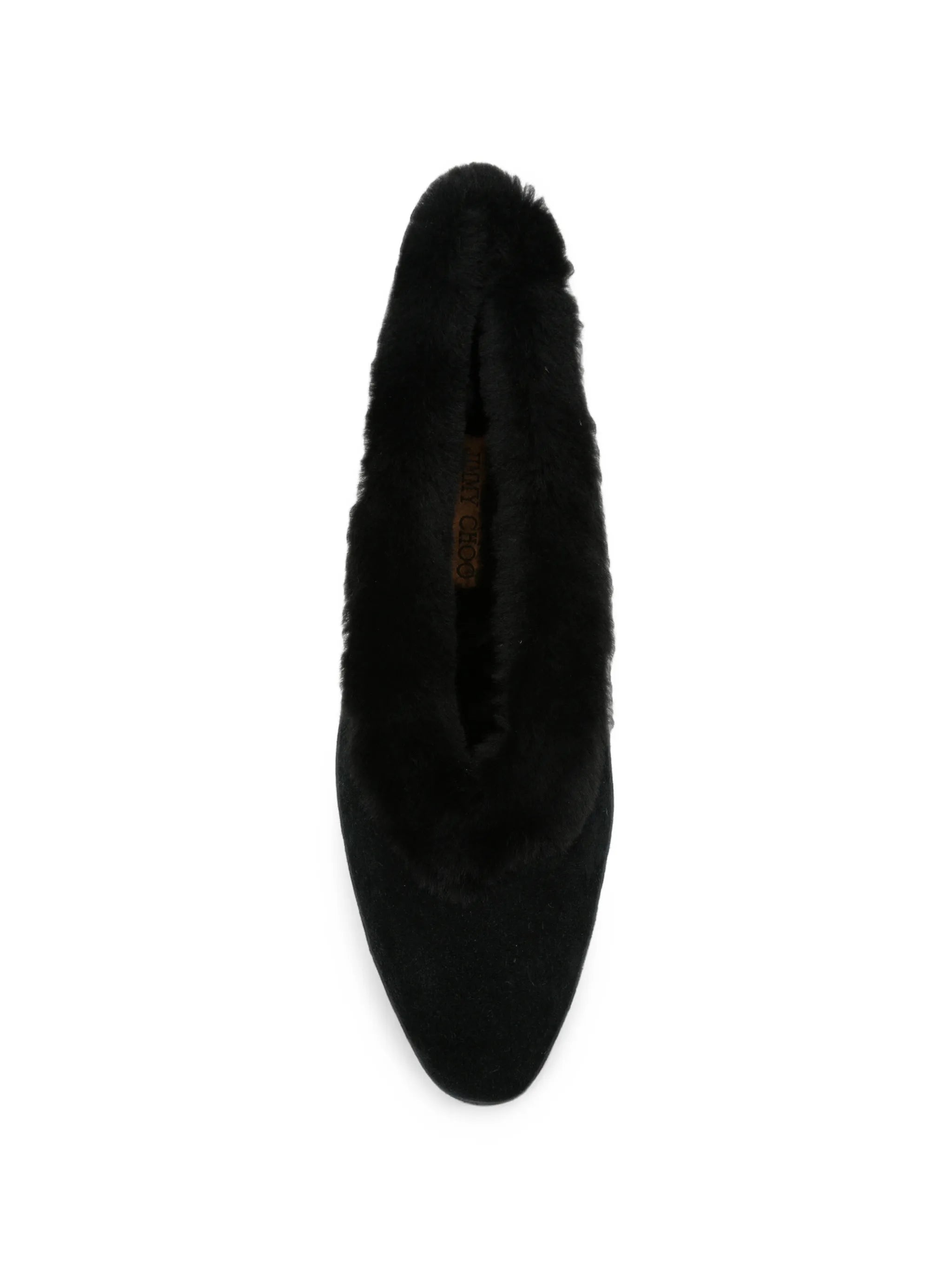 Margot shearling ballet flats