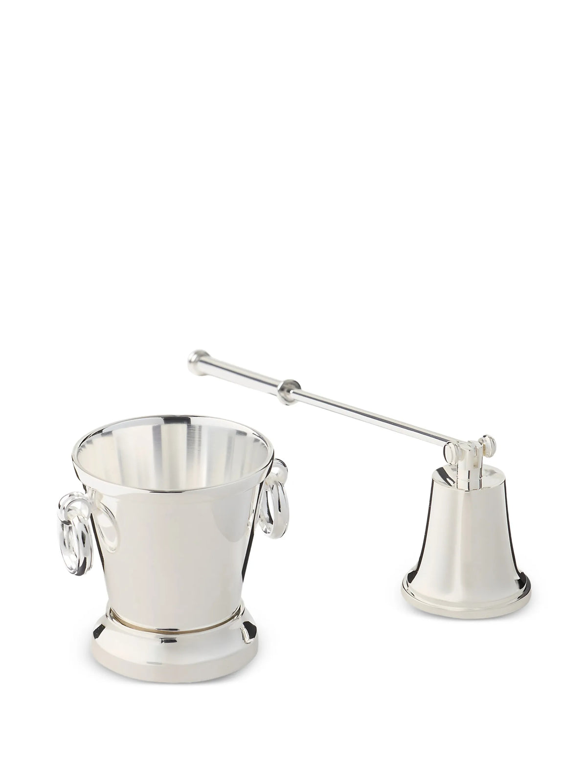 Durban candle snuffer and match holder set
