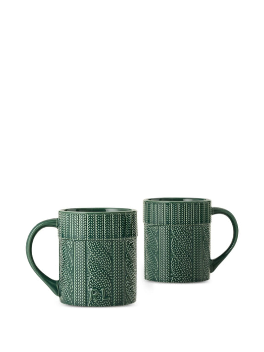 cable-knit mugs (set of two)