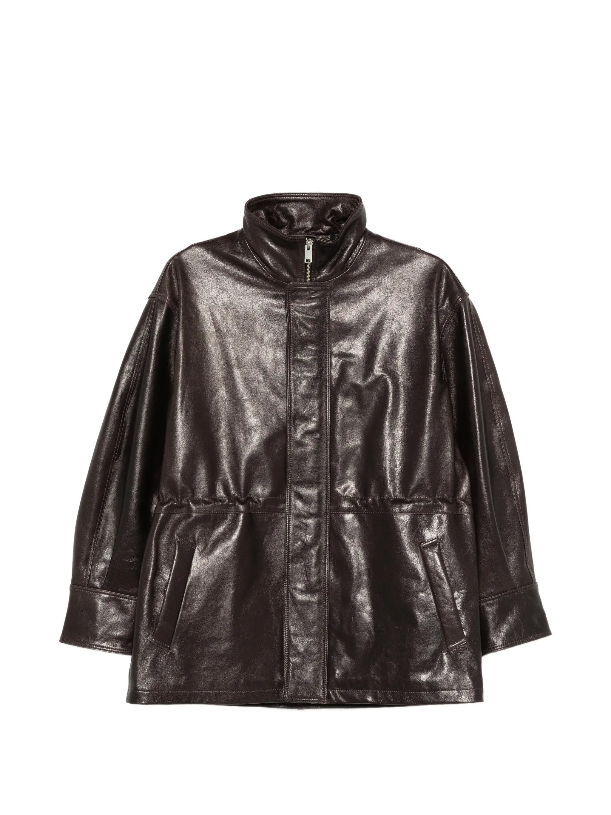 Alia leather jacket