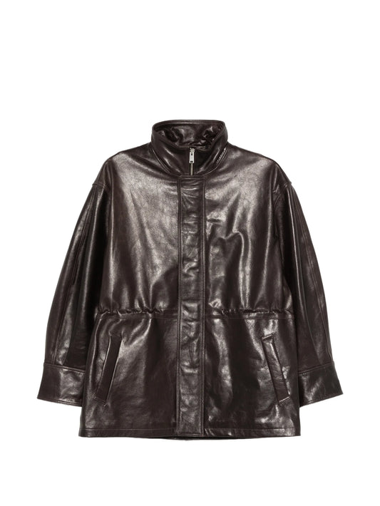 Alia leather jacket