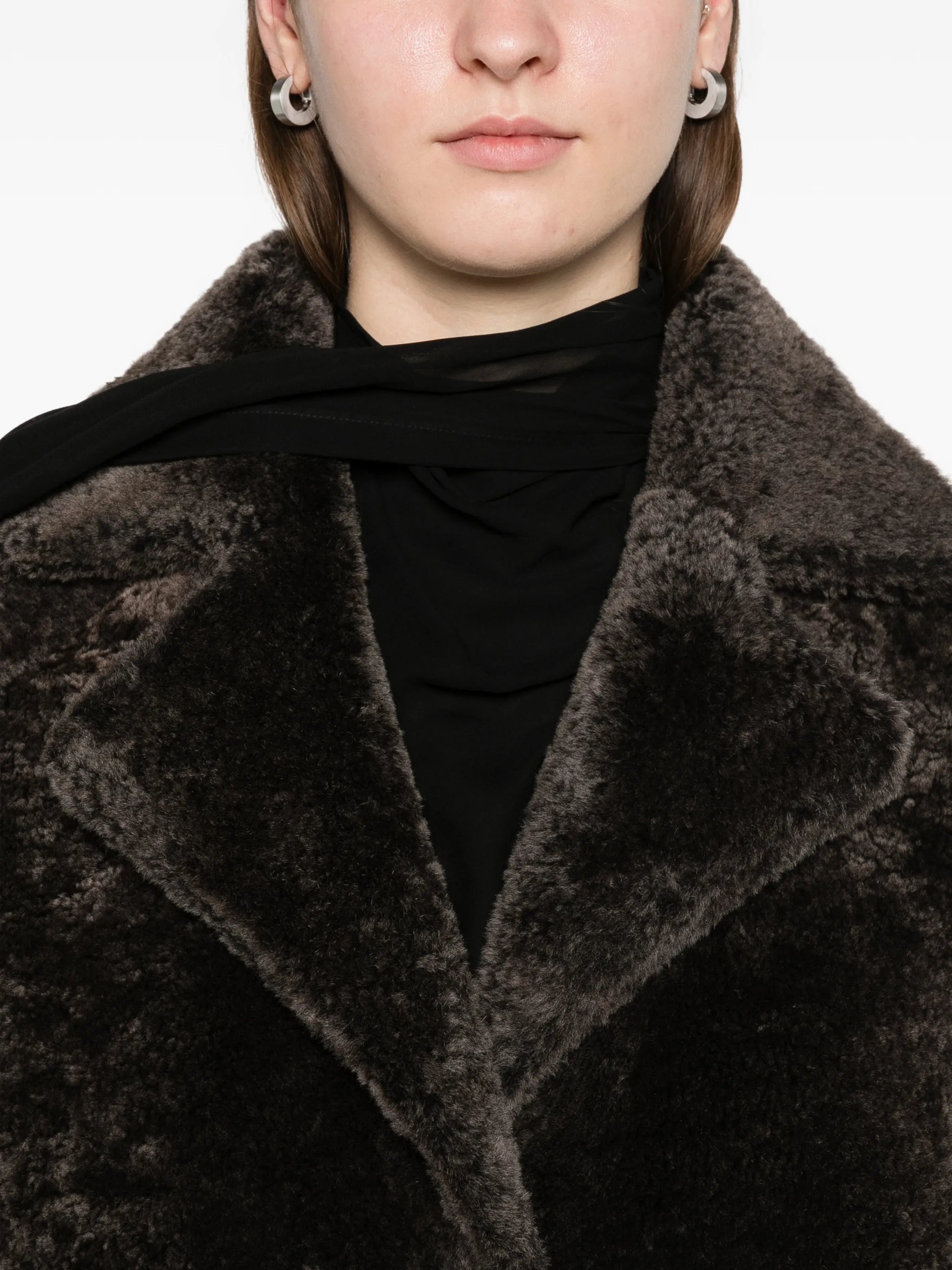 Ines faux-fur coat