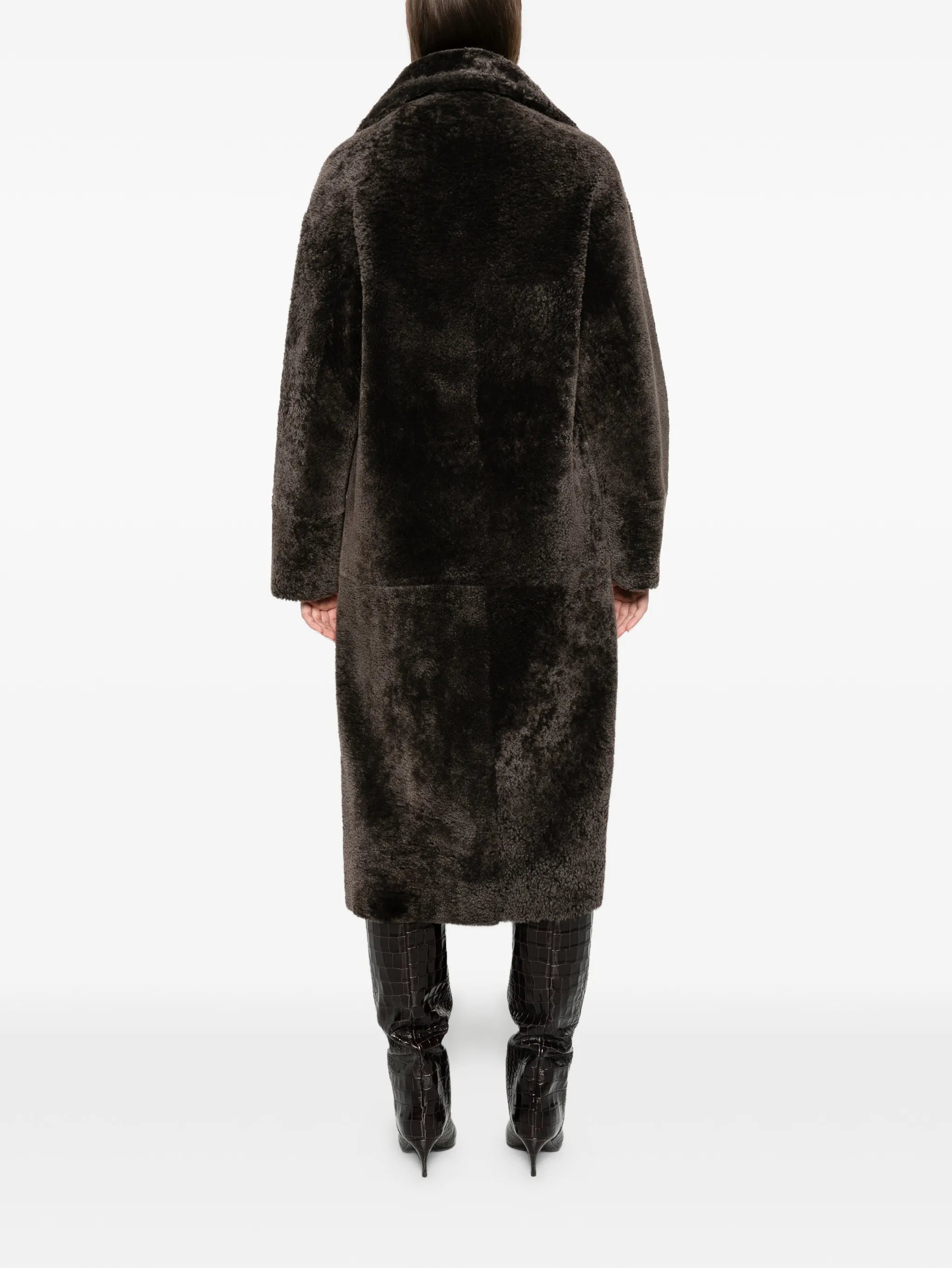 Ines faux-fur coat