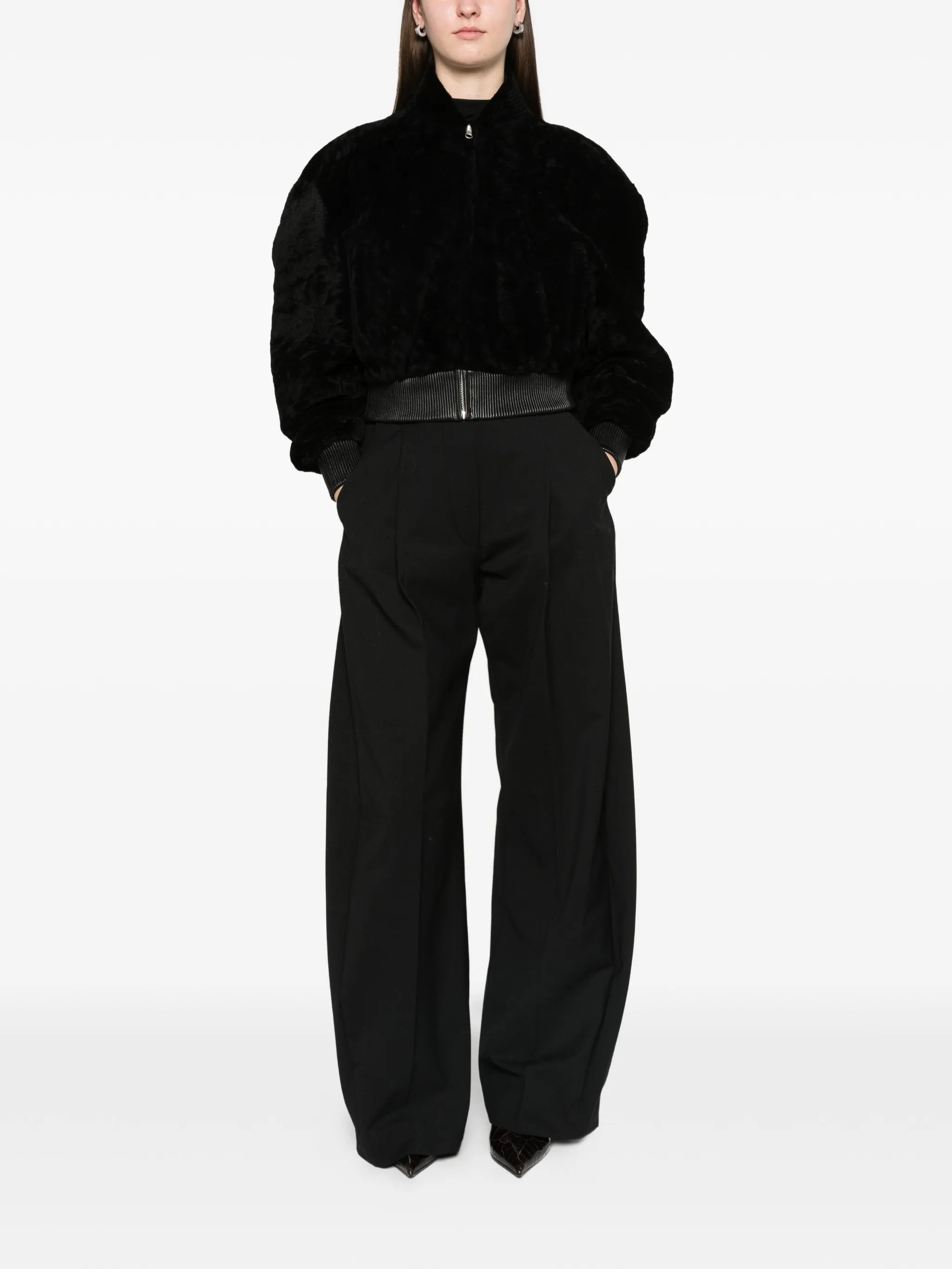 Azra faux-fur jacket