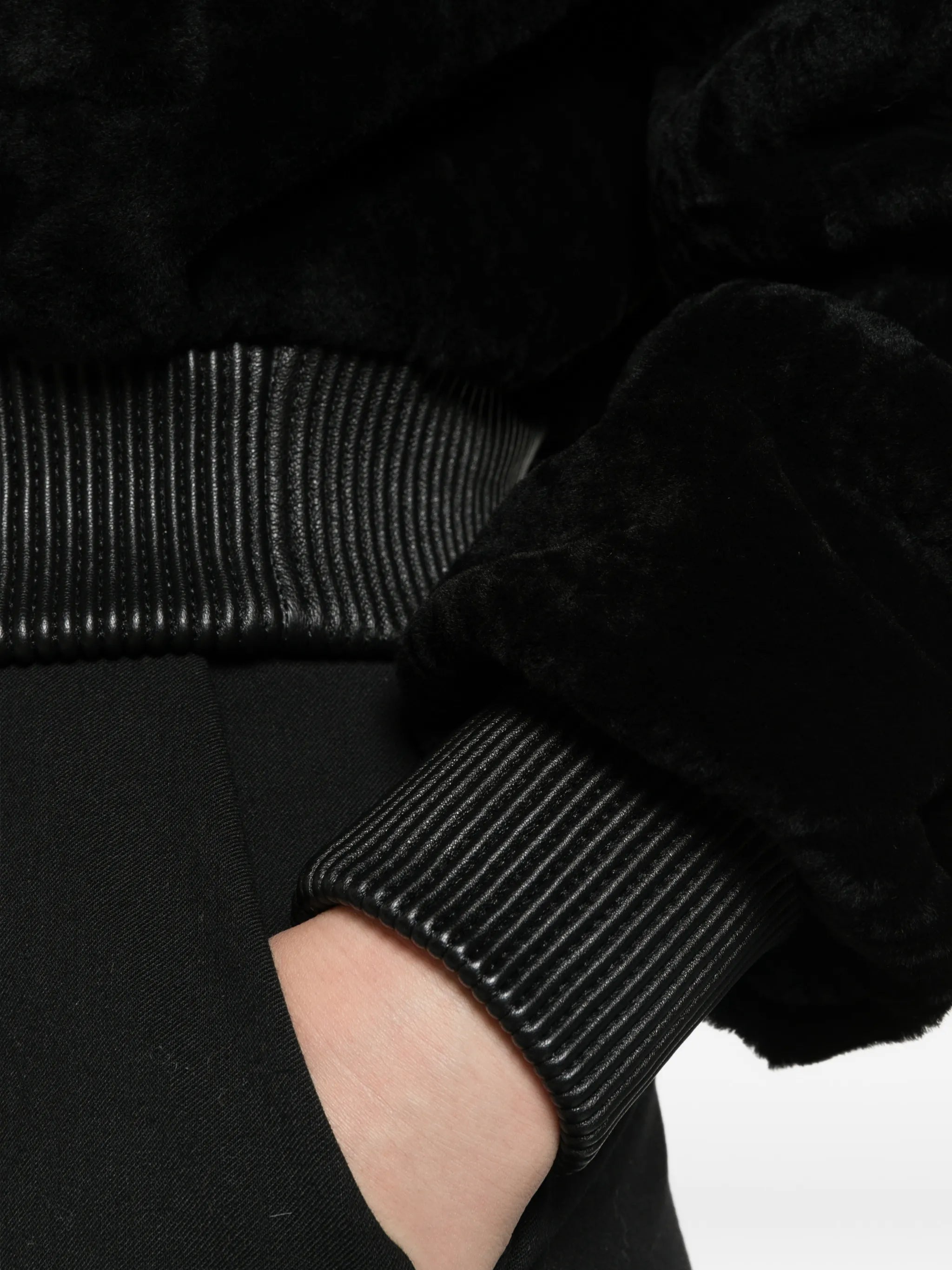 Azra faux-fur jacket