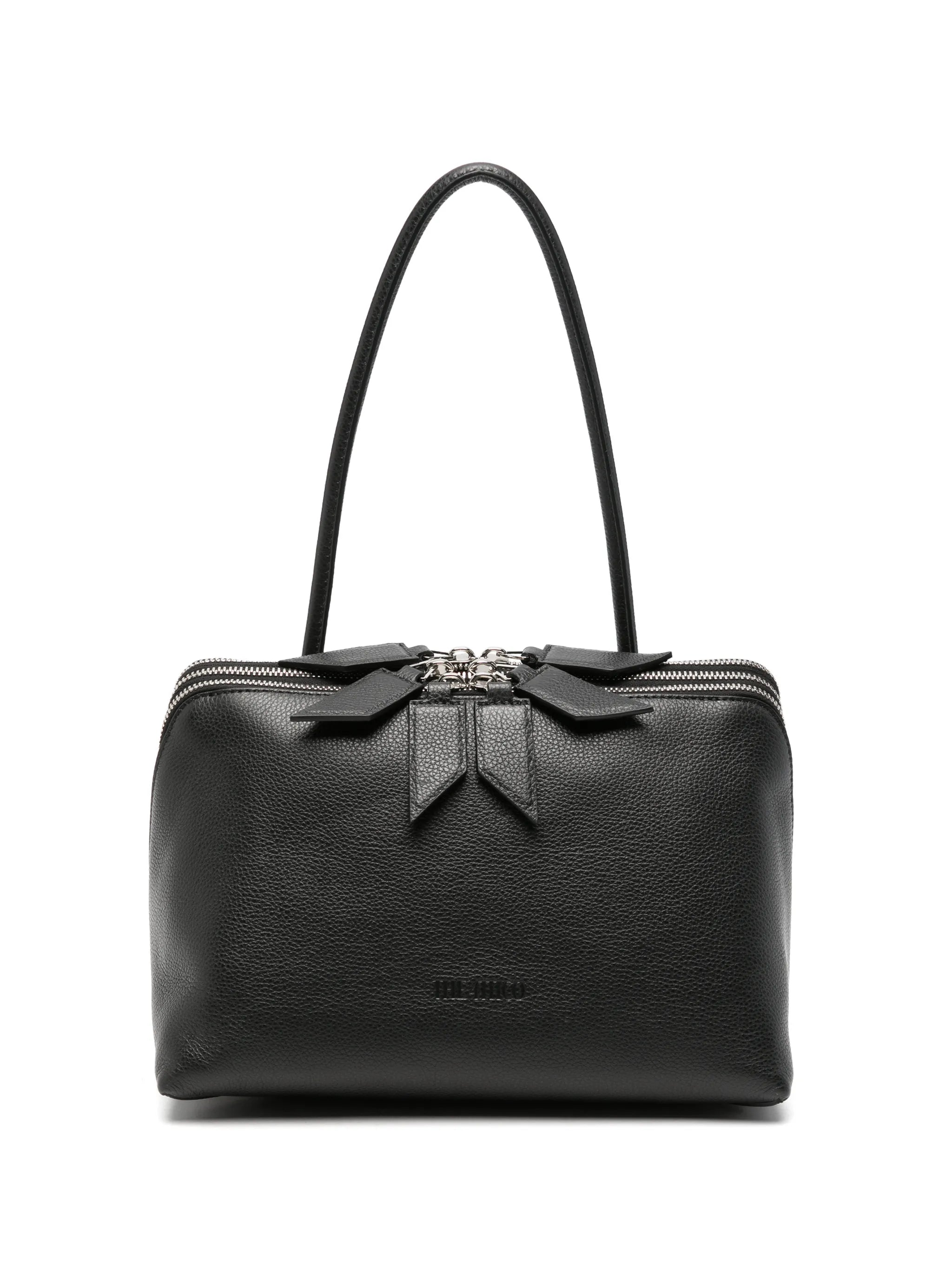 ''L'altra di Milano'' black shoulder bag