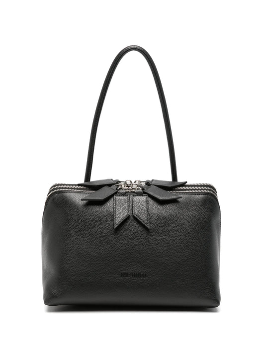 ''L'altra di Milano'' black shoulder bag