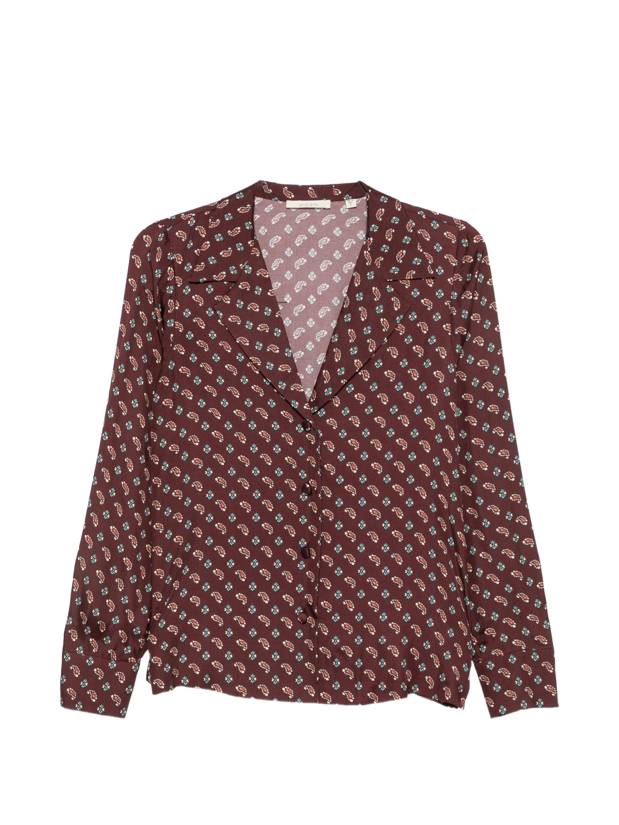 Rania paisley-print shirt
