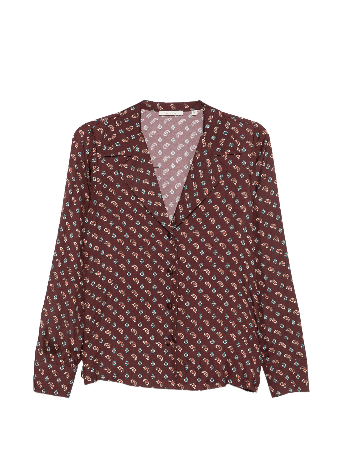 Rania paisley-print shirt