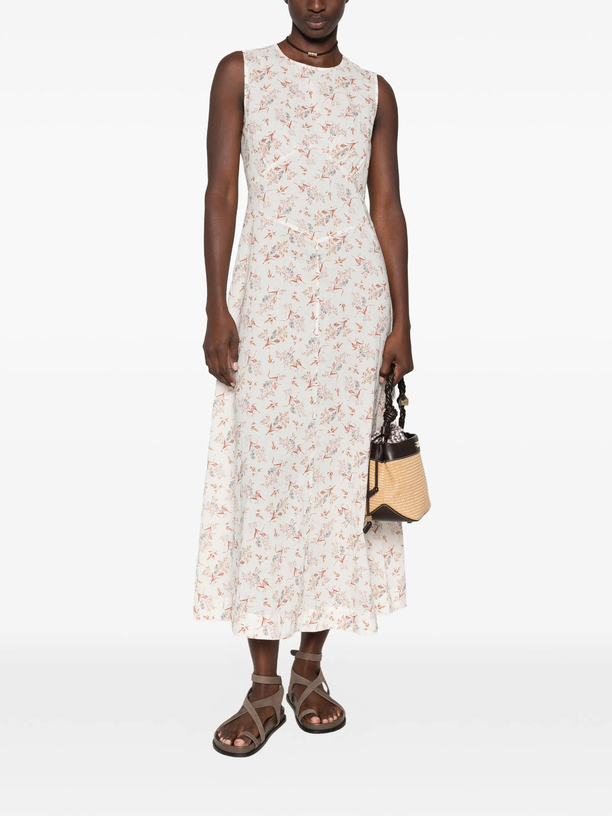 Riona floral-print maxi dress