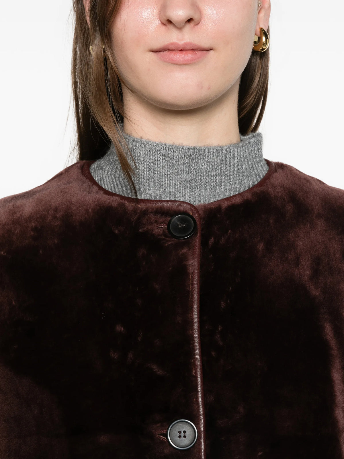 Rilana faux-fur coat