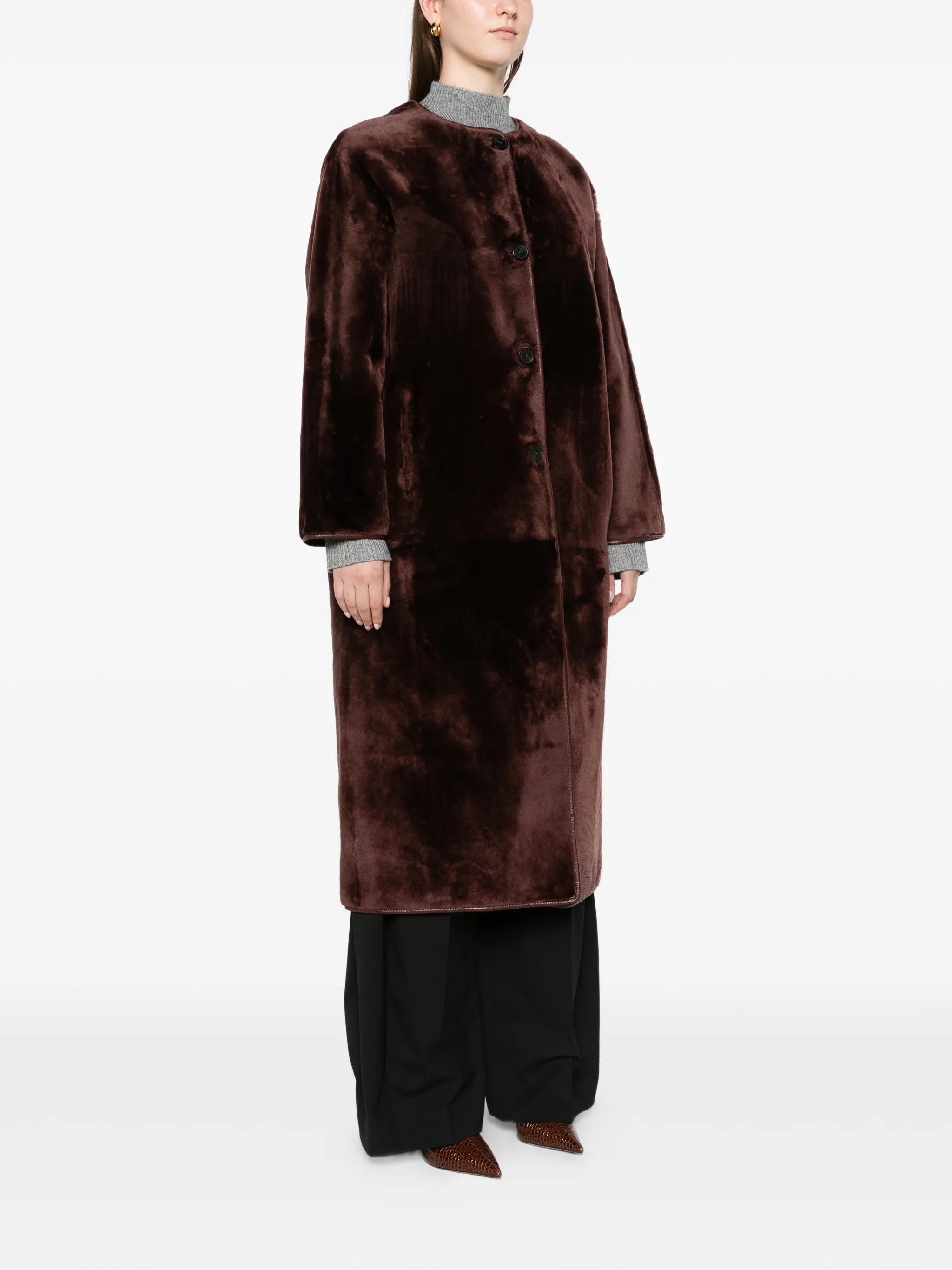 Rilana faux-fur coat