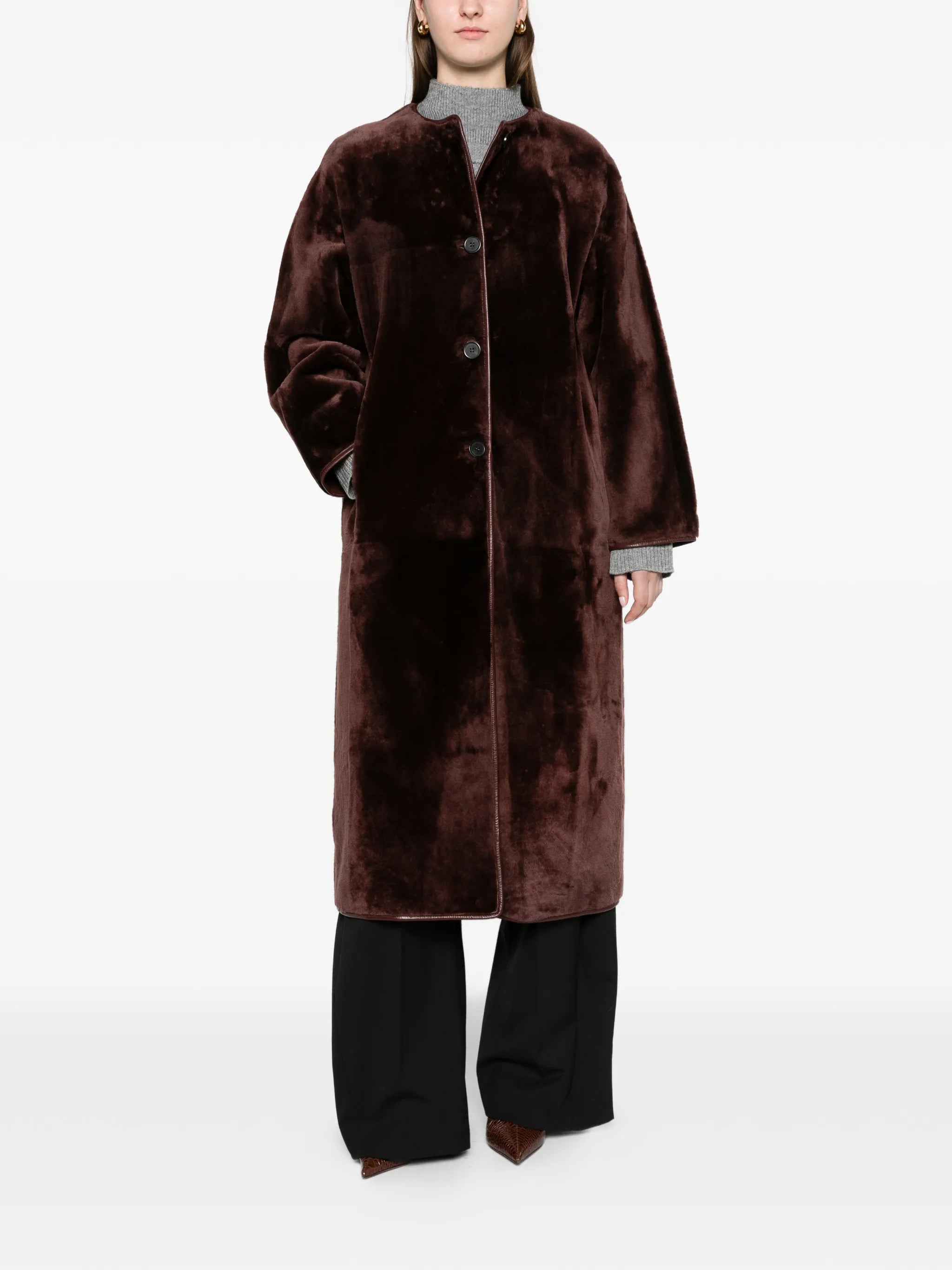 Rilana faux-fur coat